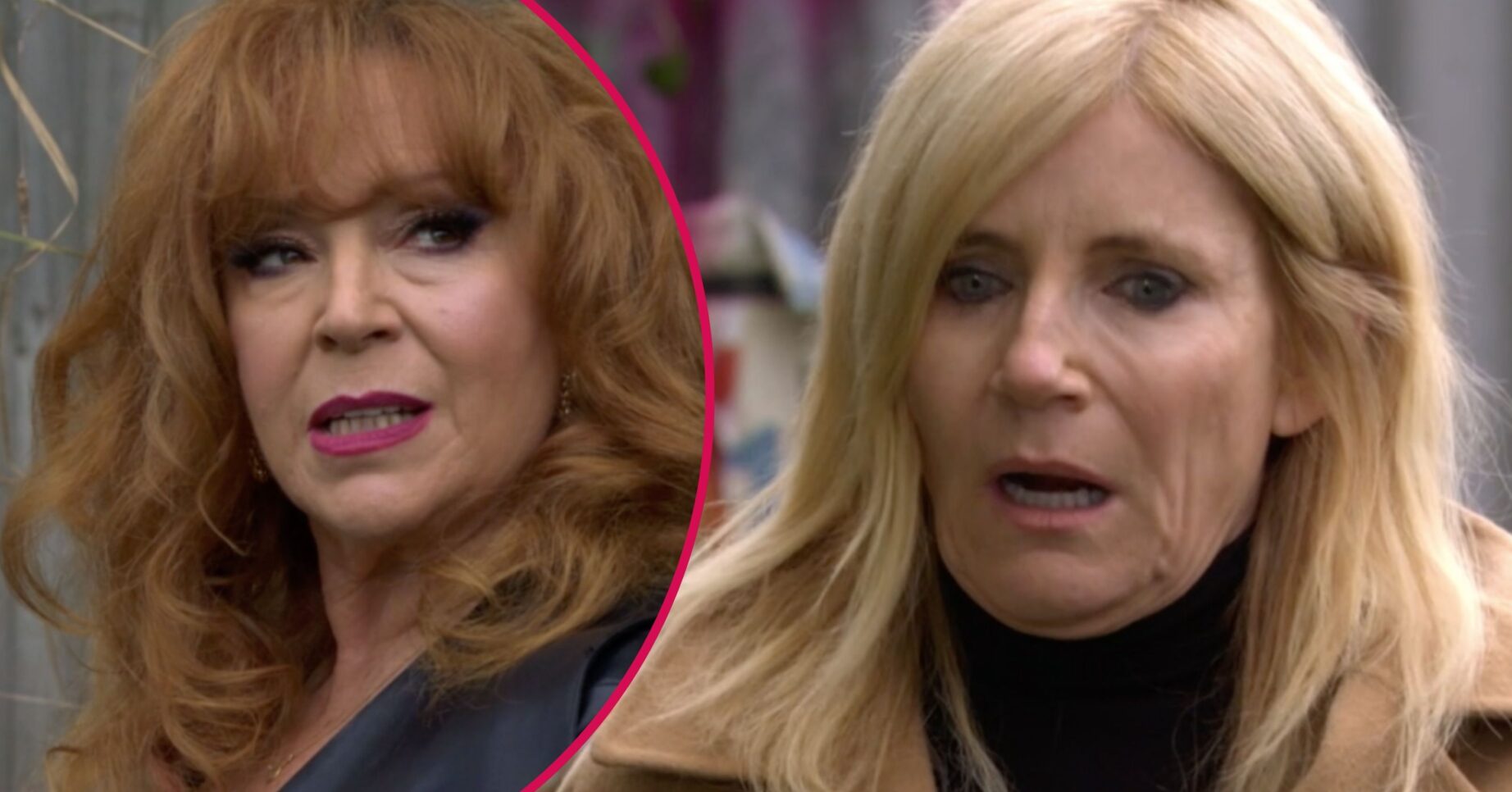 Elaine and Cindy on EastEnders