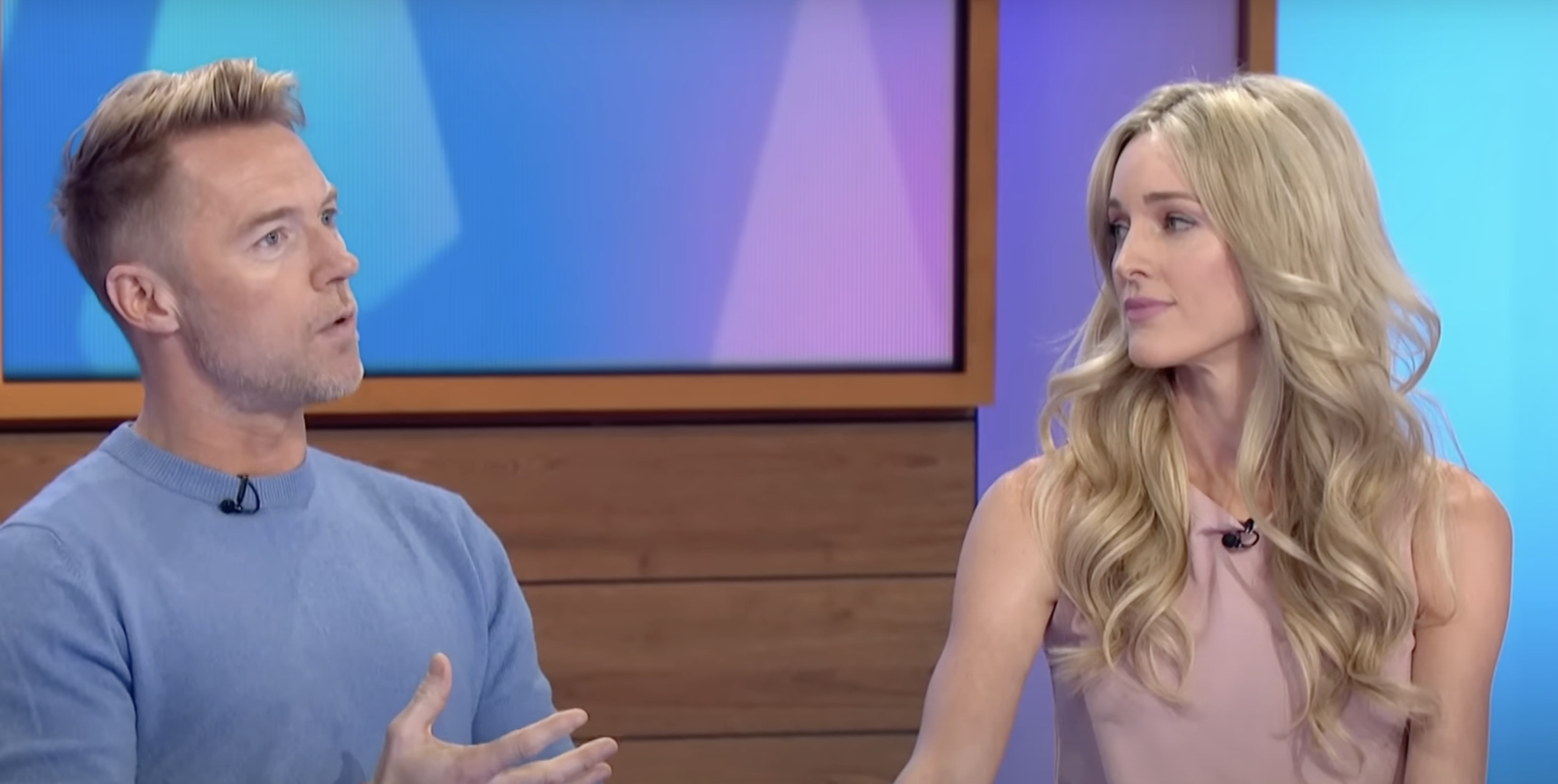 Ronan Keating and wife Storm on Loose Women