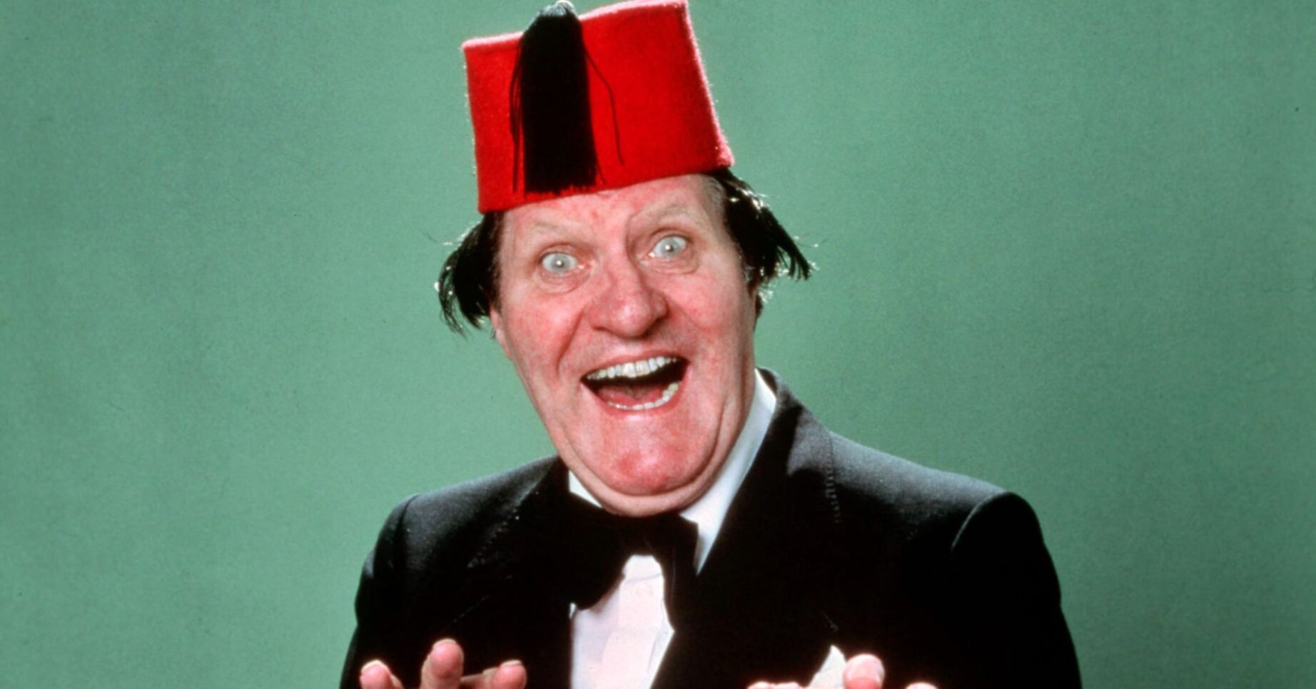 Tommy Cooper smiling