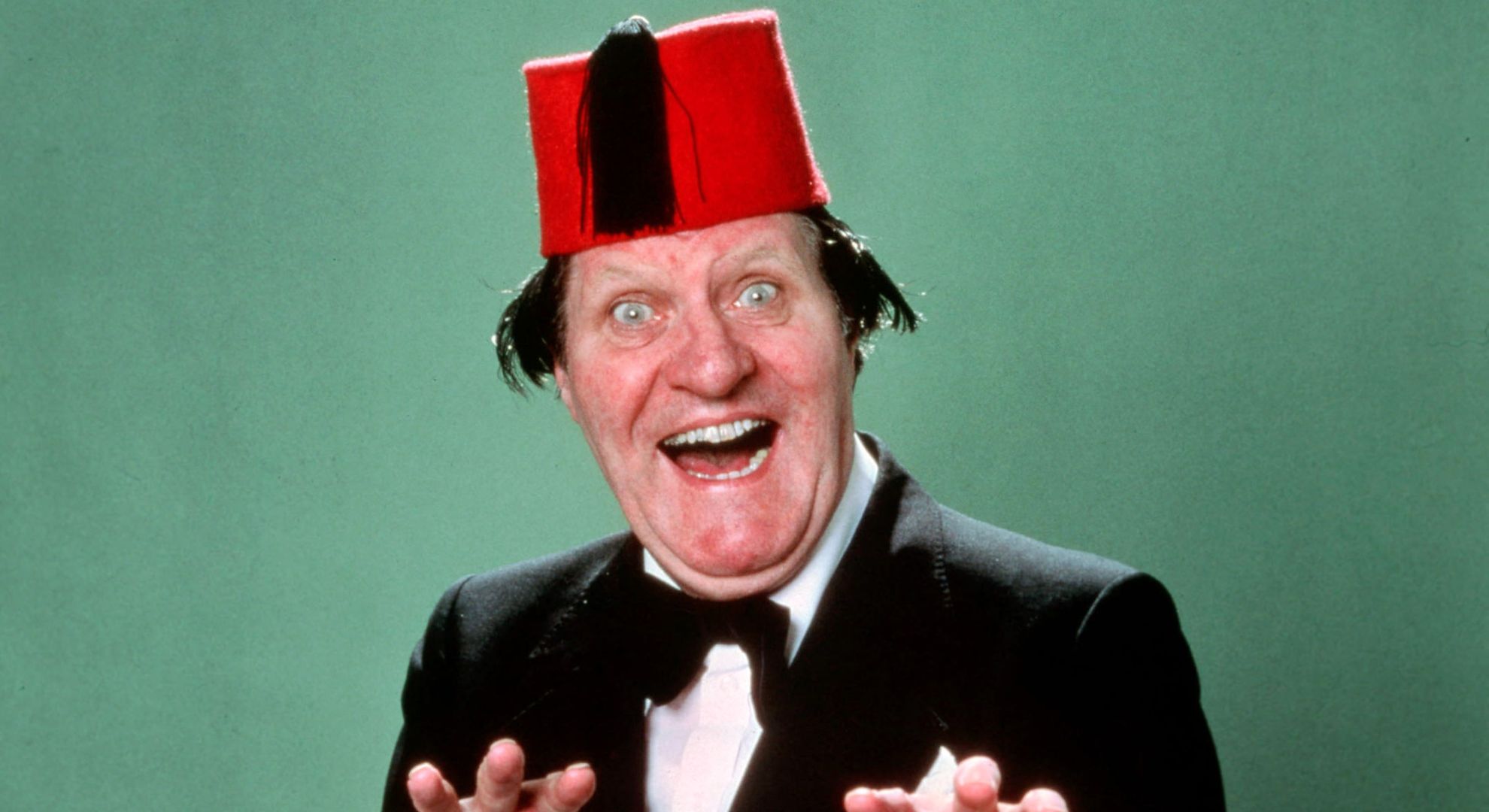 Tommy Cooper smiling
