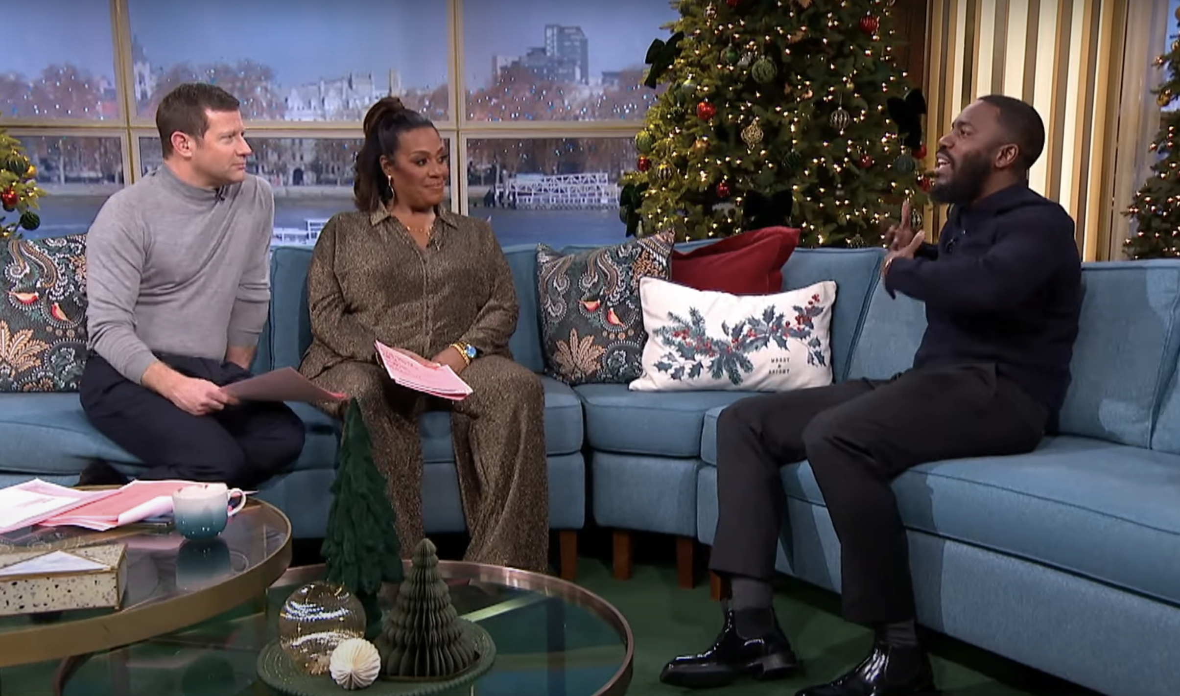 Alison Hammond and Dermot O'Leary on This Morning