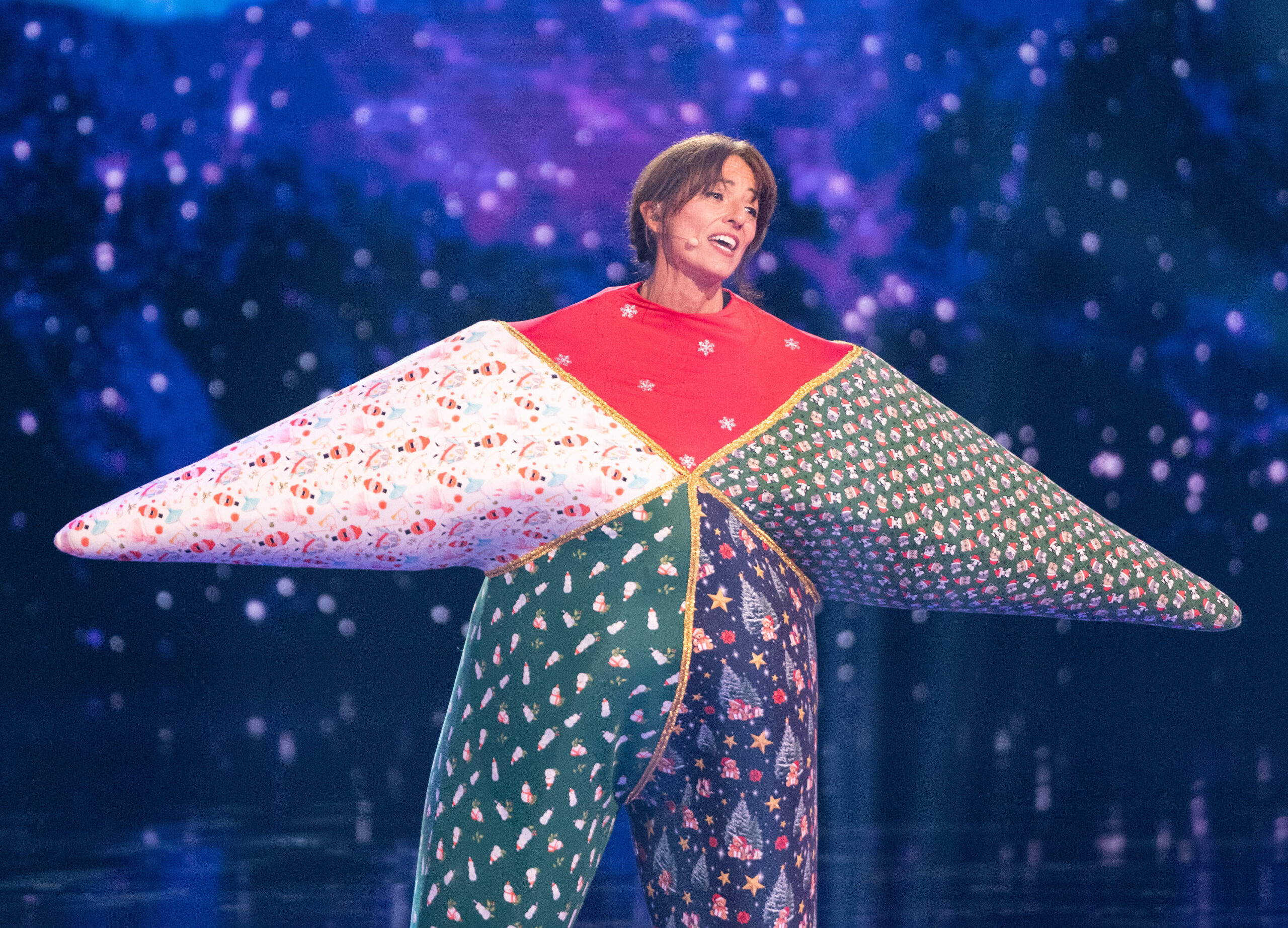 Davina McCall as Star on The Masked Singer Christmas Special