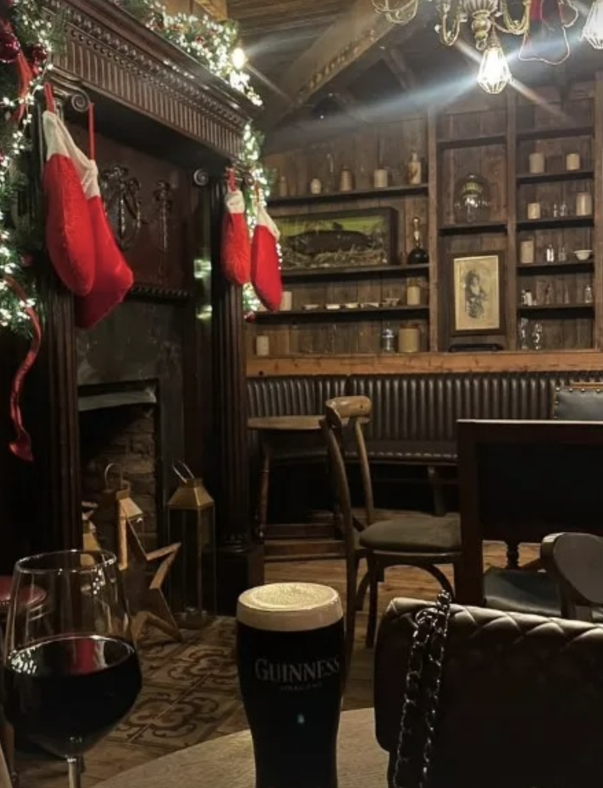 Maura Higgins shares photo of drinks at a pub on Instagram