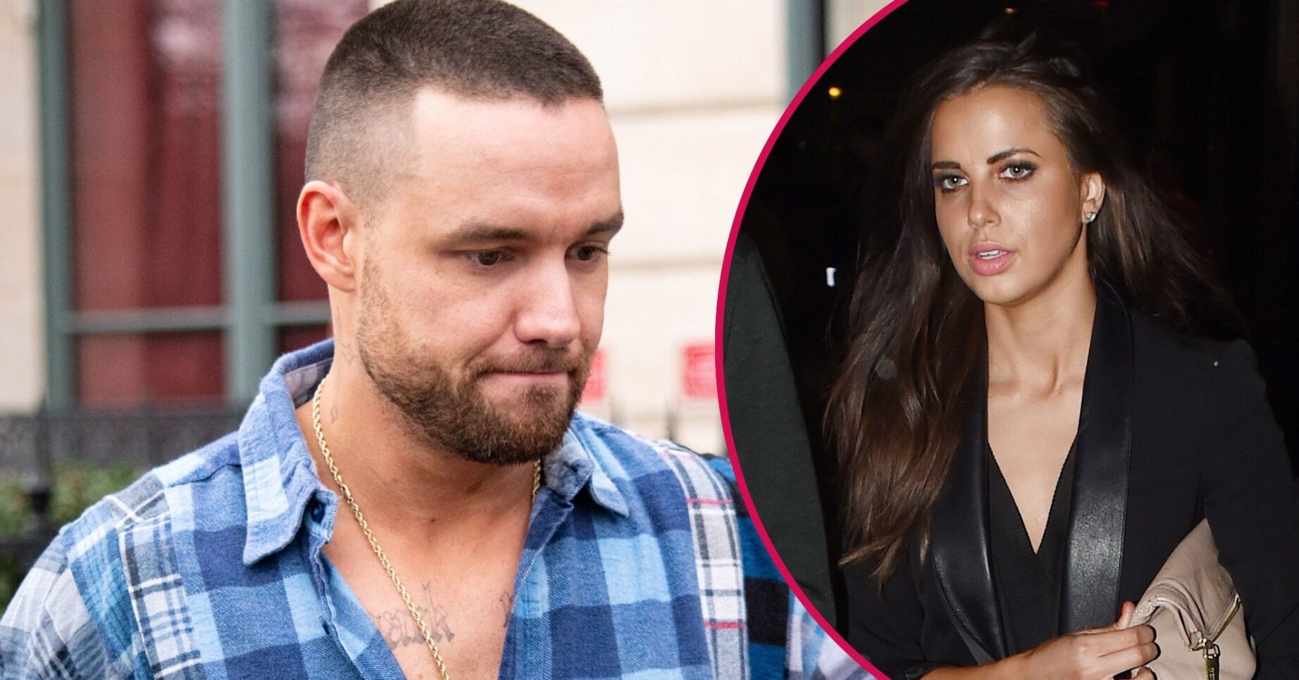 Liam Payne looking sad / Sophia Smith