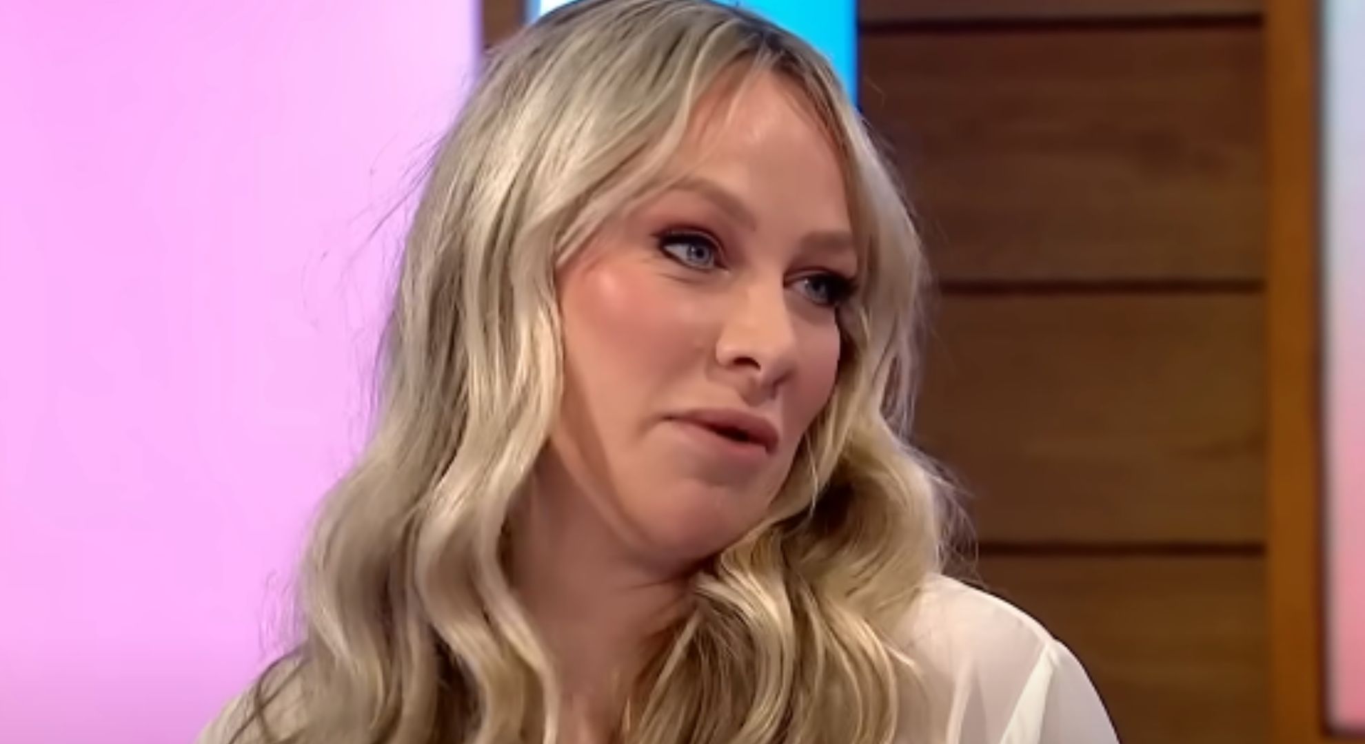 Chloe Madeley talking on Loose Women