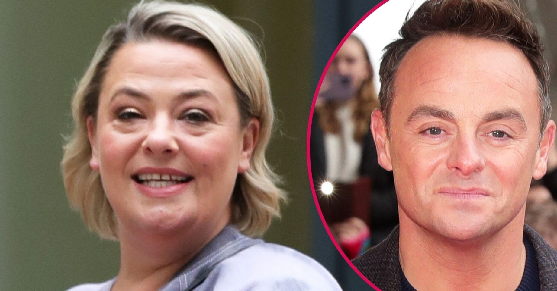 Split image of Lisa Armstrong (left) and Ant McPartlin (right)