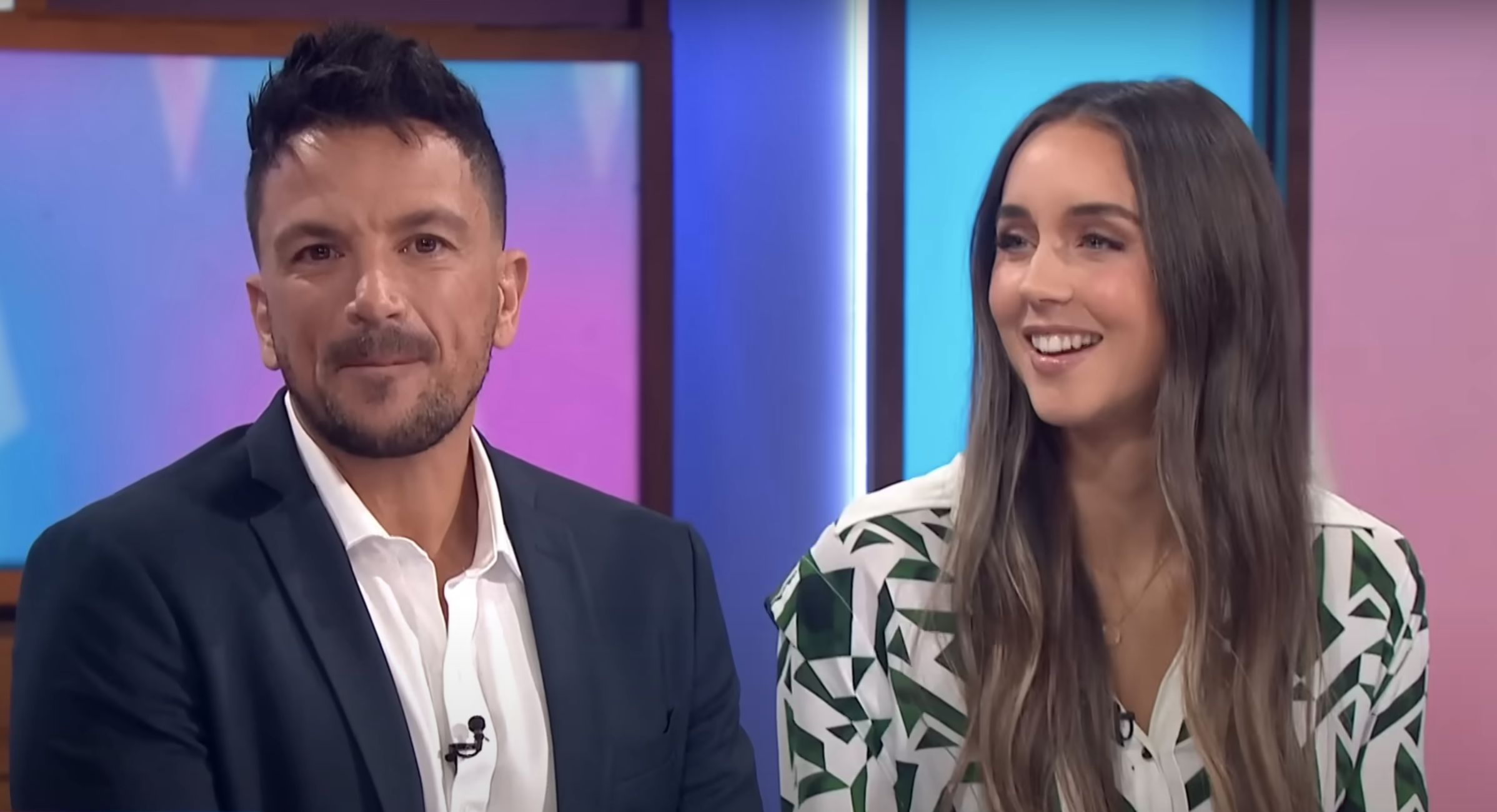 Peter Andre and Emily MacDonagh on Loose Women