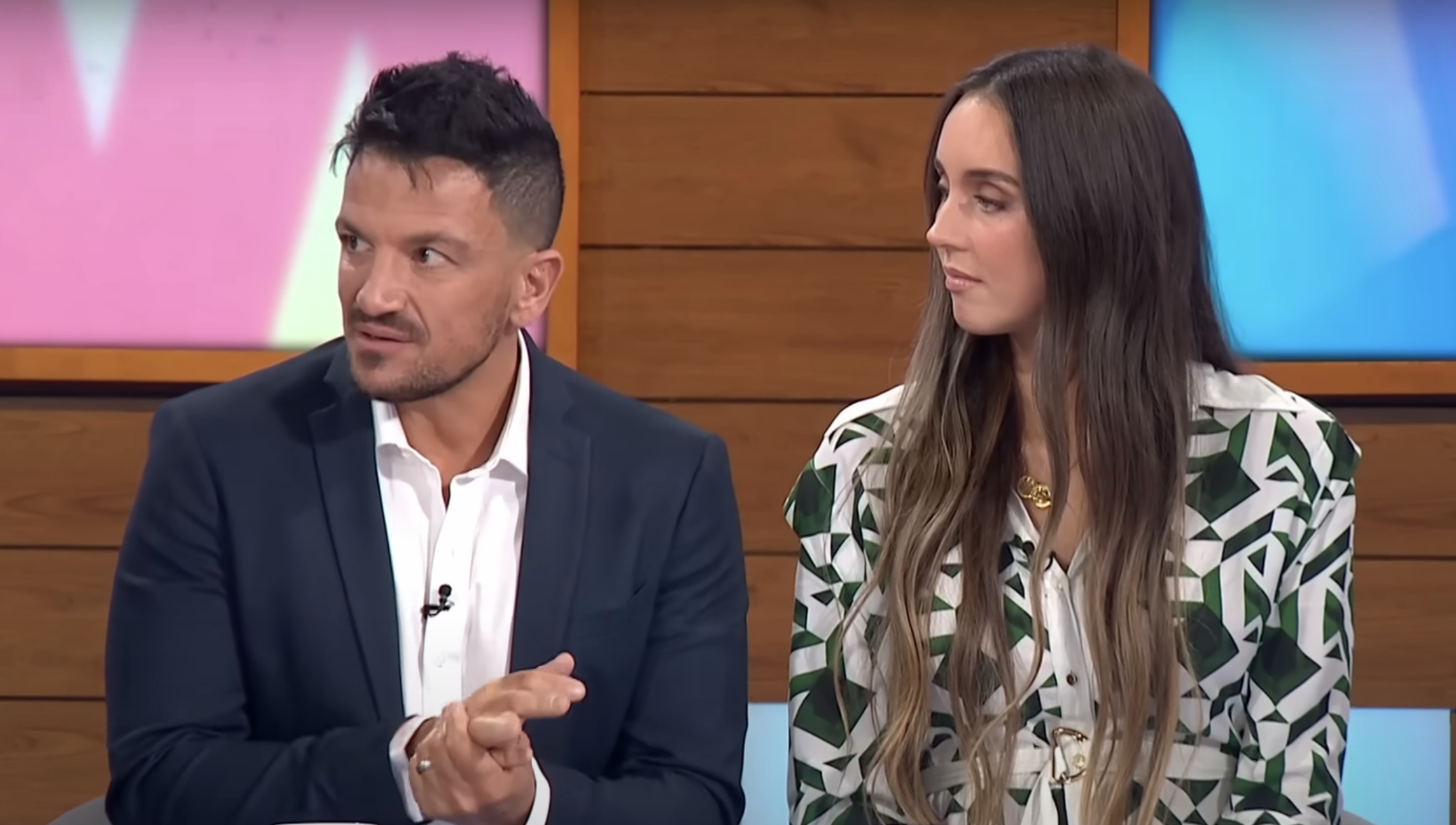 Peter Andre and Emily MacDonagh on Loose Women