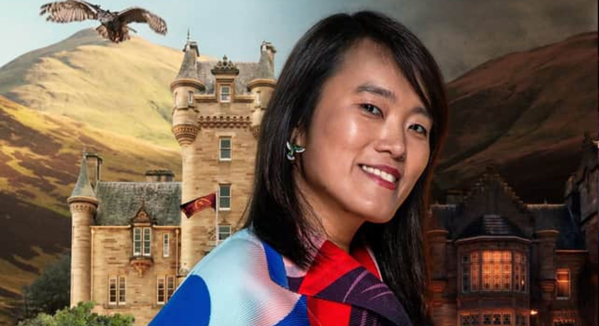 Yin from The Traitors smiling