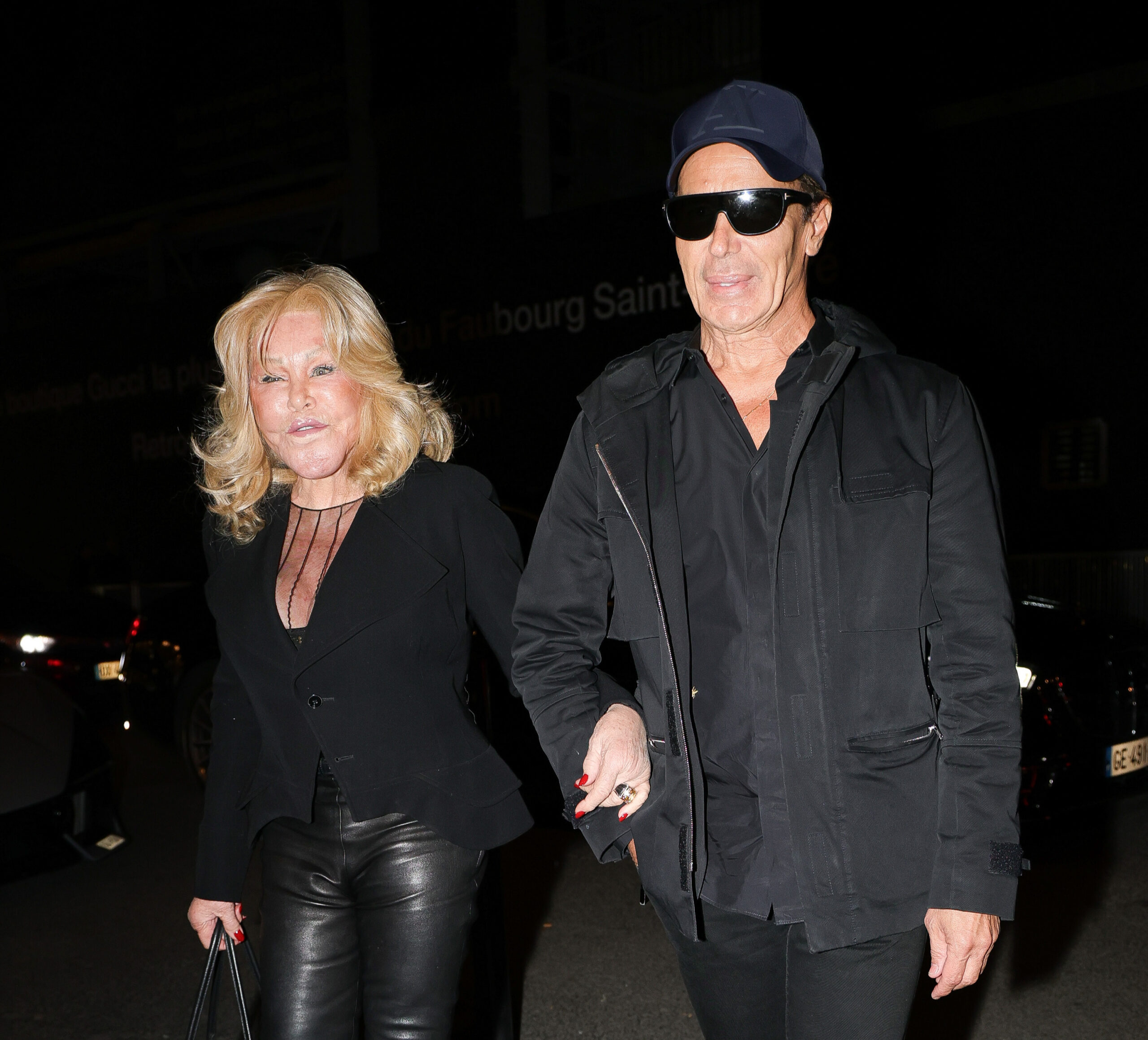 Jocelyn Wildenstein and Lloyd Klein