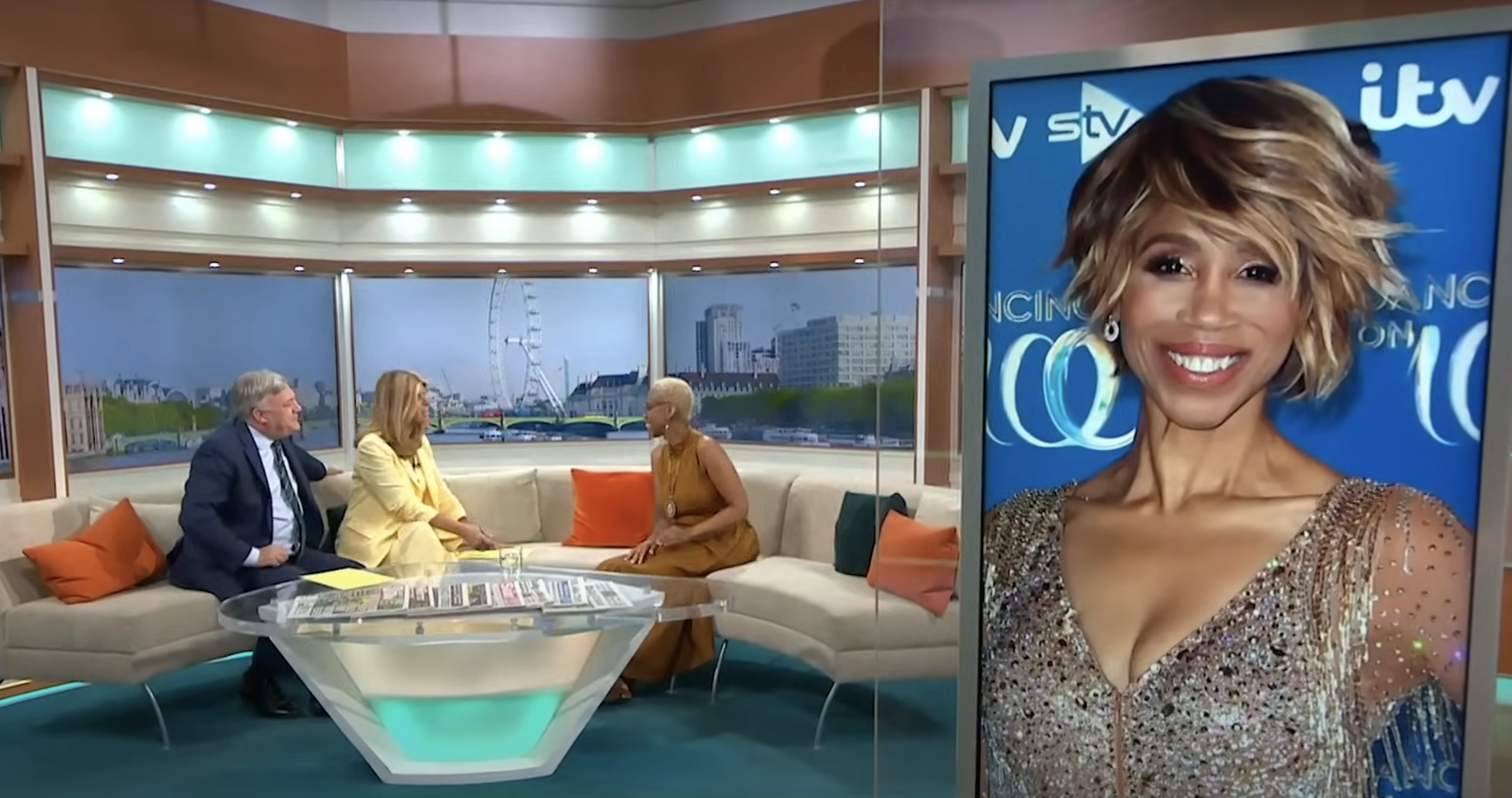 Trisha Goddard on Good Morning Britain