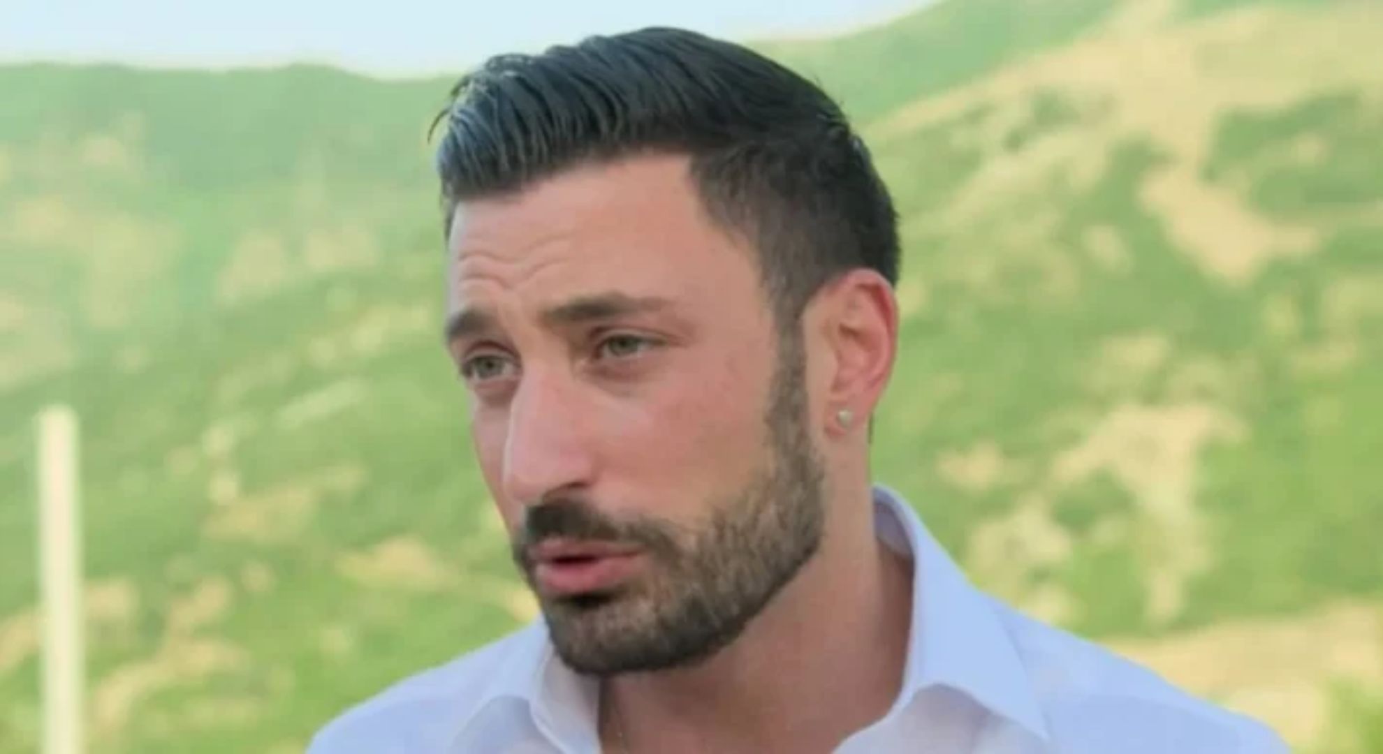 Giovanni Pernice talking to camera