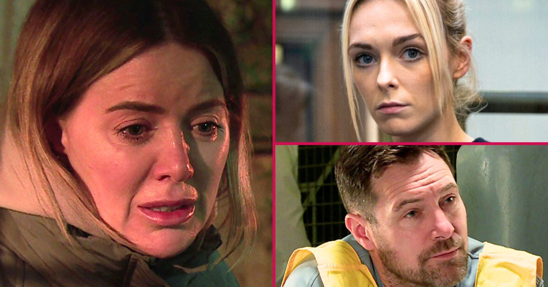 Coronation Street's Abi, Lauren, Rob
