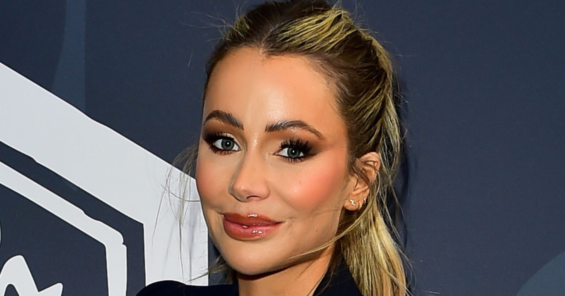 Olivia Attwood poses for the camera