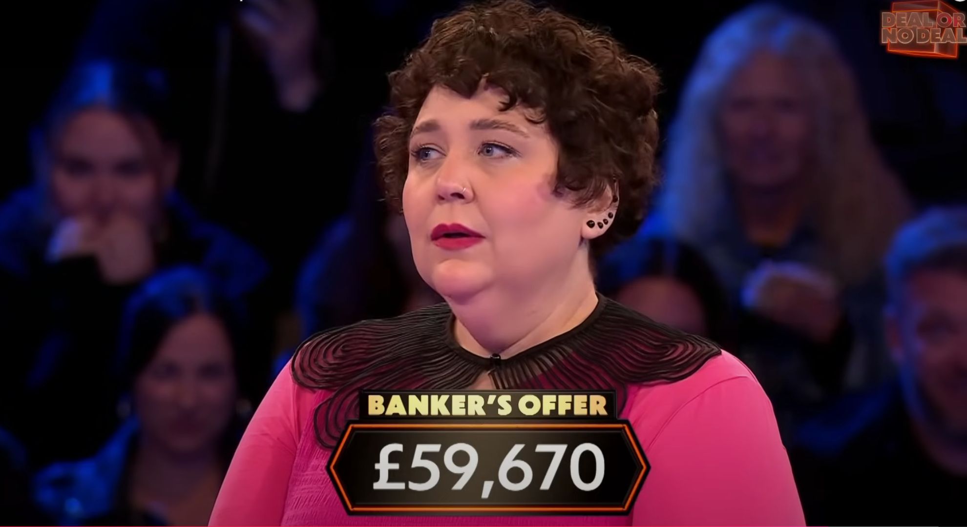 Dori being offered £59k from The Banker