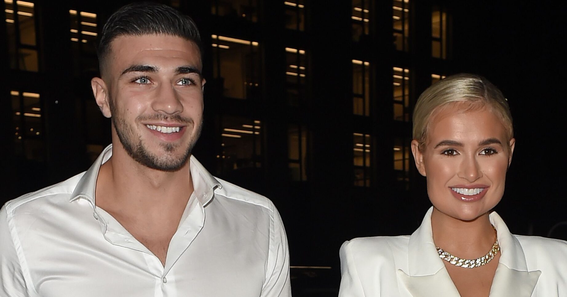 Molly-Mae Hague and Tommy Fury holding hands