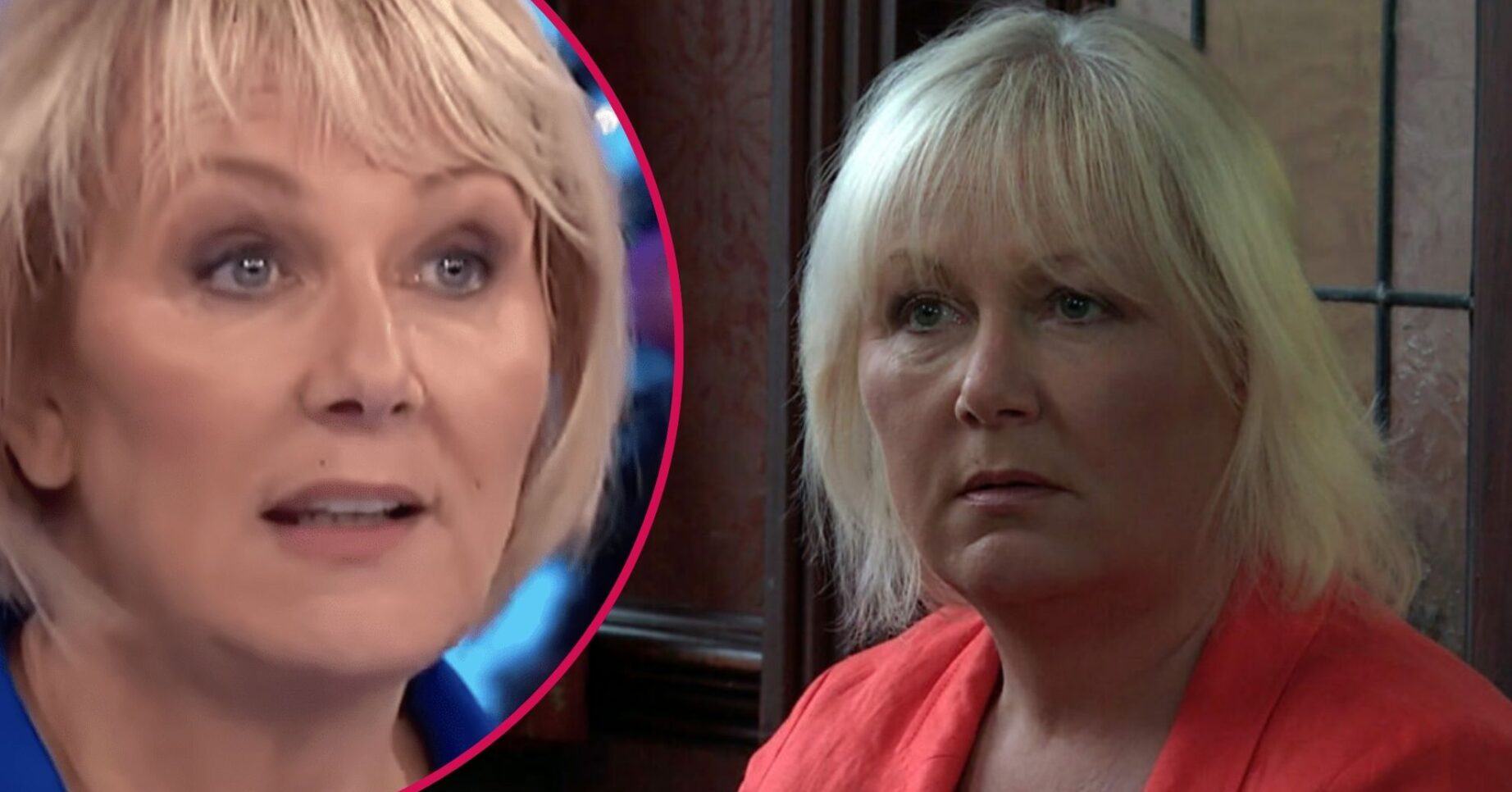 Composite image of Eileen Grimshaw and Sue Cleaver on Corrie (Credit: ITV/Composite: ED!)