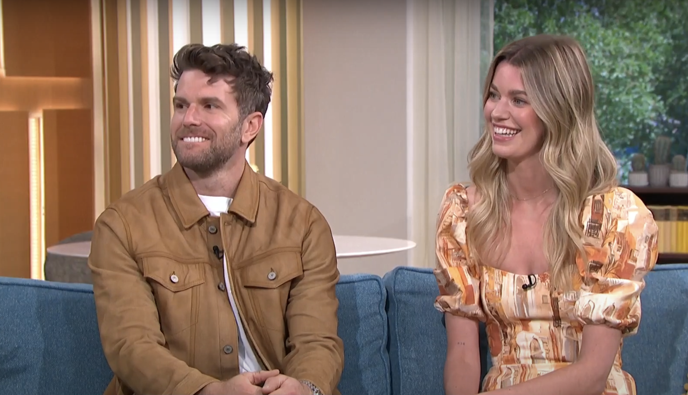 Joel Dommett and Hannah Cooper on This Morning