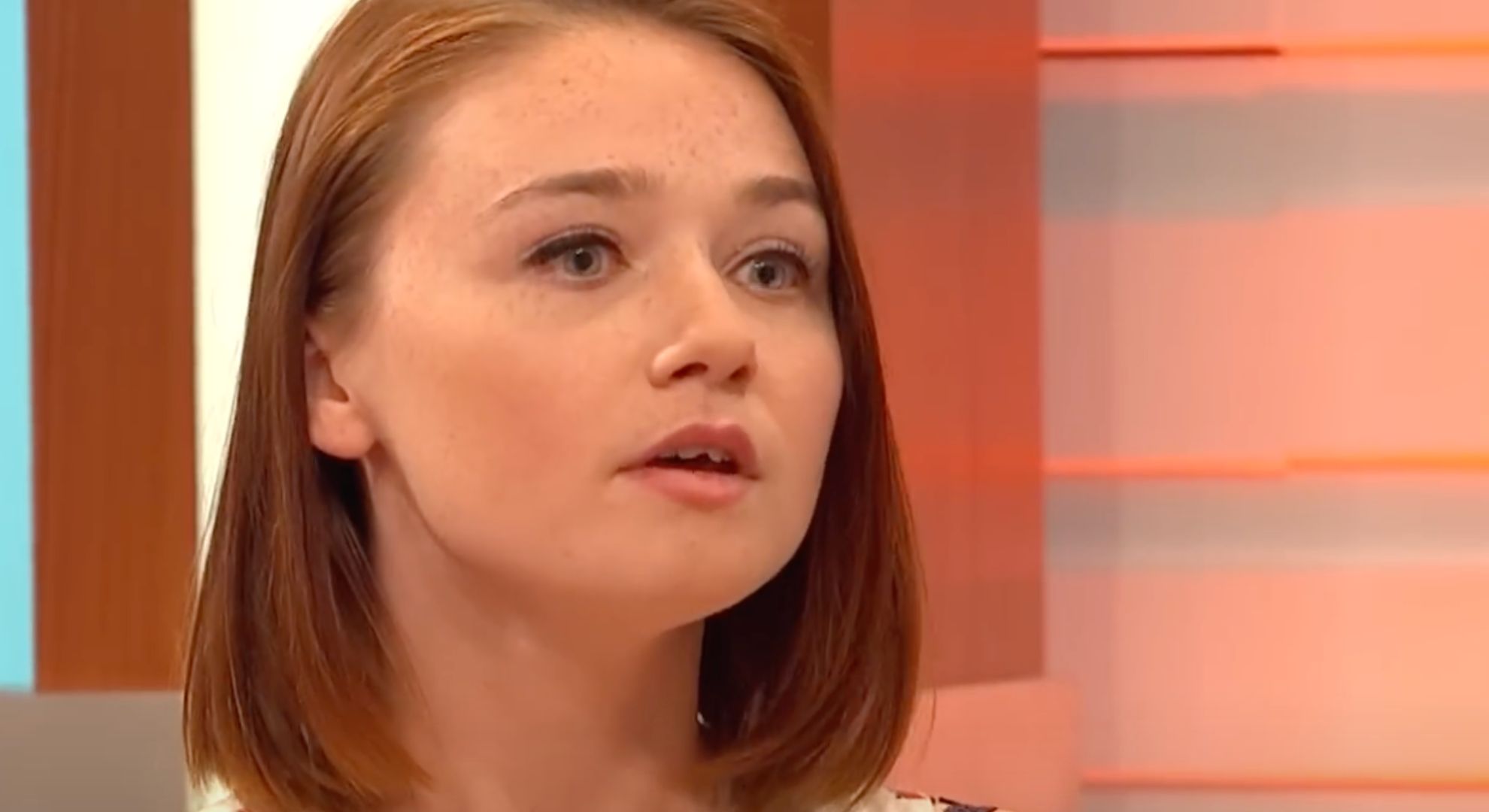 Corrie's Jessica Barden serious