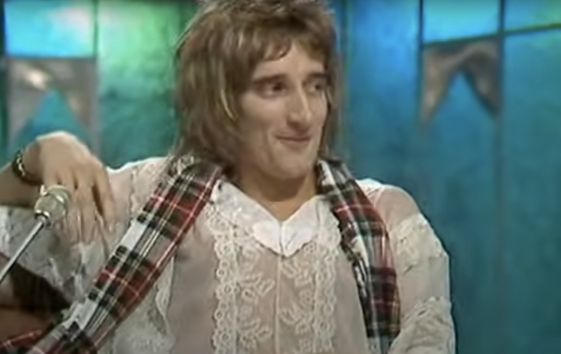 Rod Stewart in an early interview