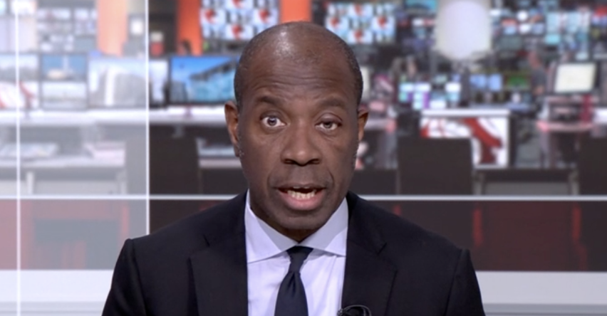 Clive Myrie on BBC News