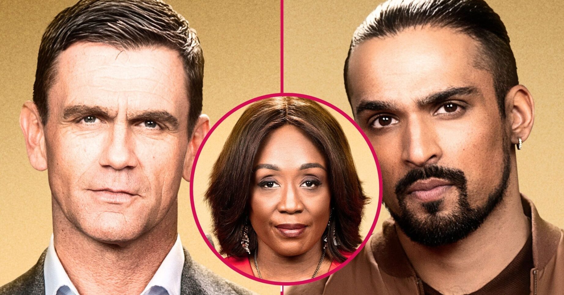 EastEnders' Jack, Ravi, Denise in bubble