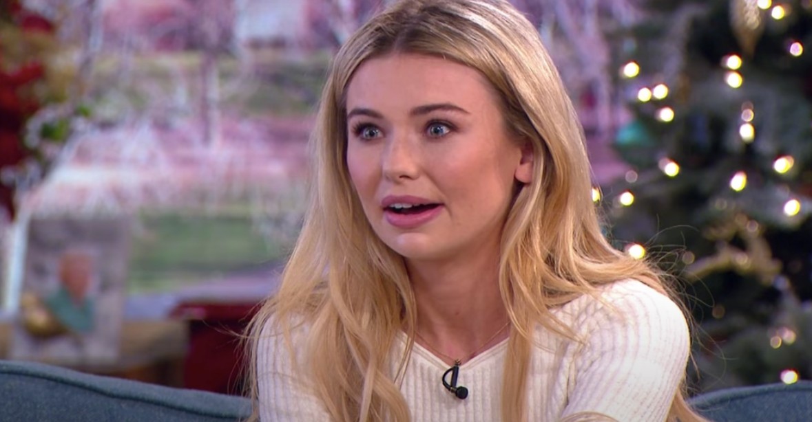 Georgia Toffolo talking on This Morning