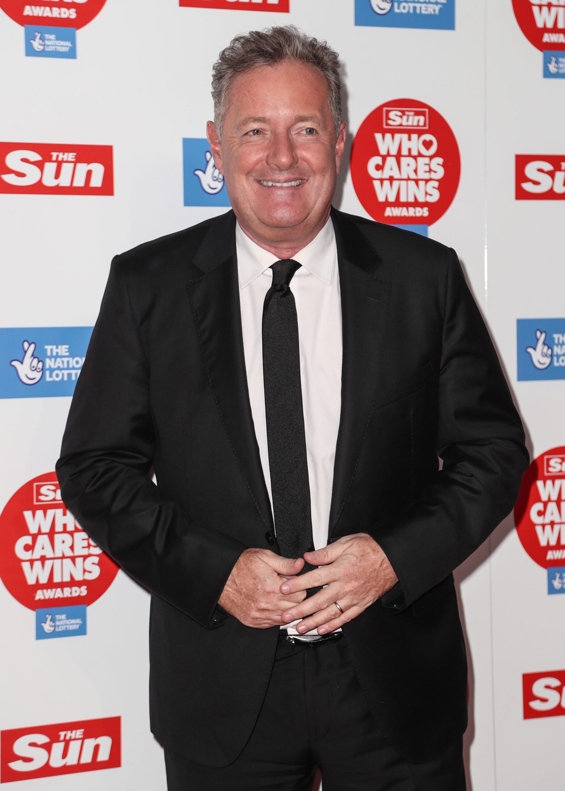 Piers Morgan at The Sun's Who Cares Wins Awards Arrivals