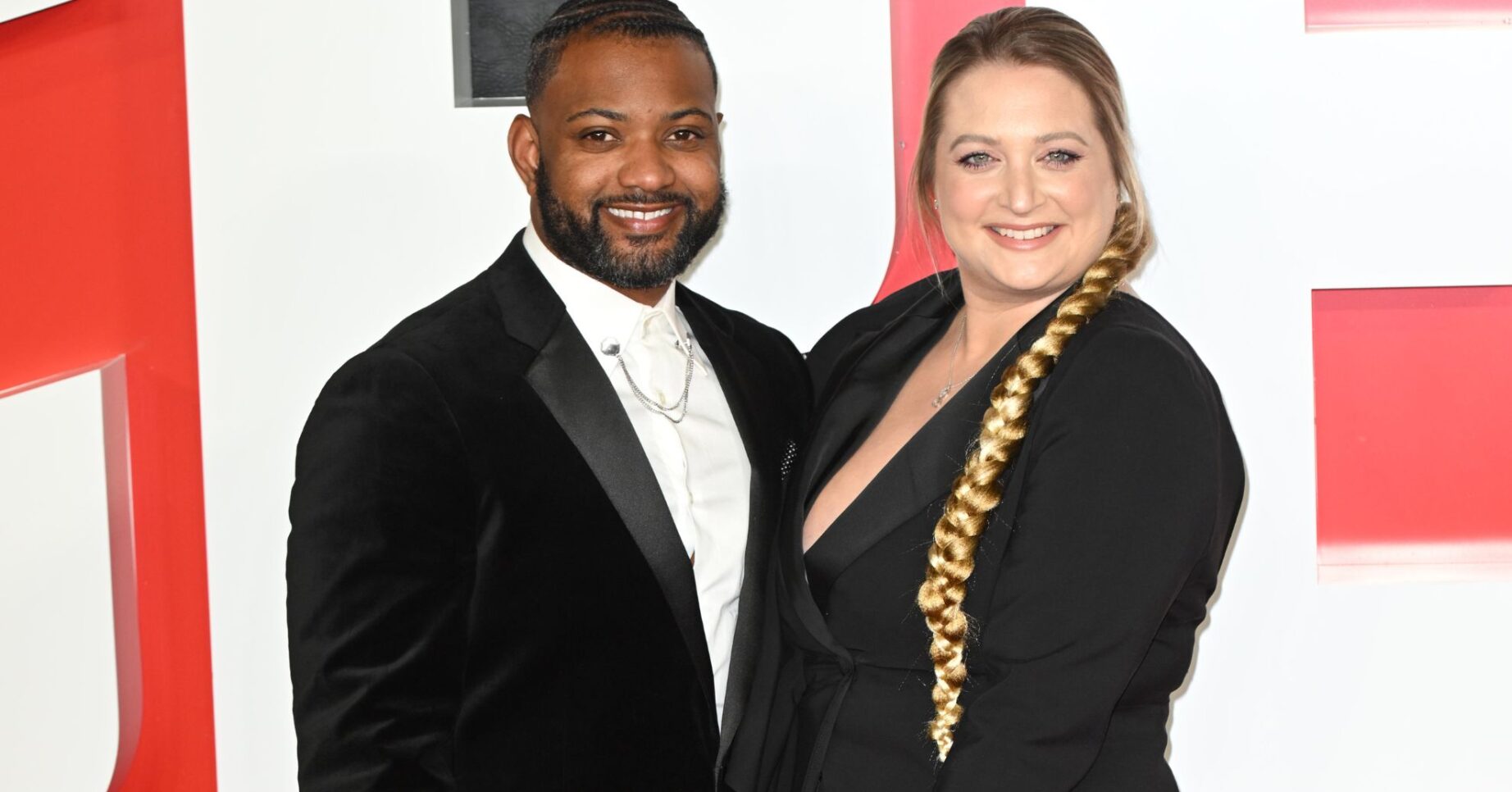 JB and Chloe Gill on the red carpet