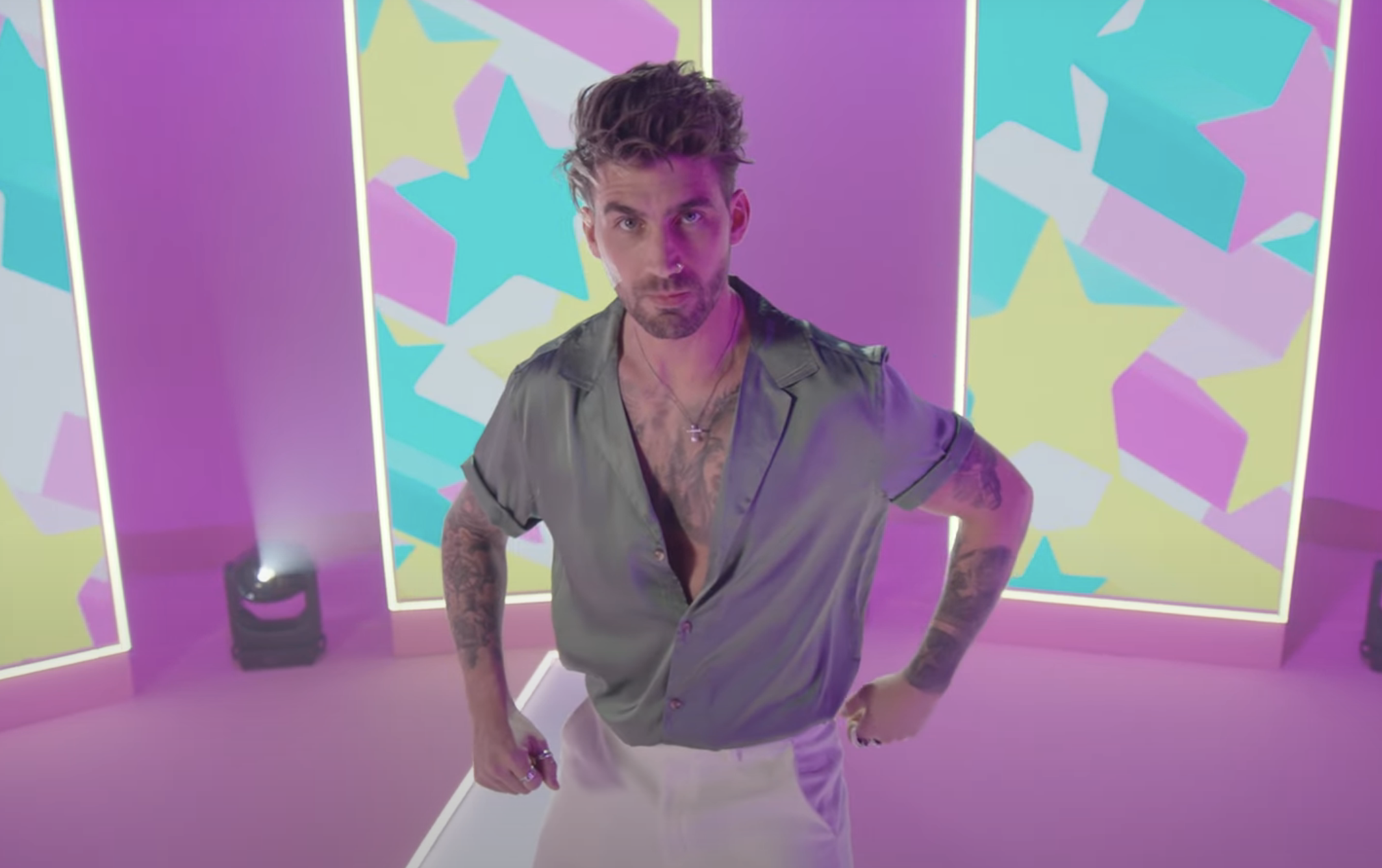 Chris Taylor on Love Island