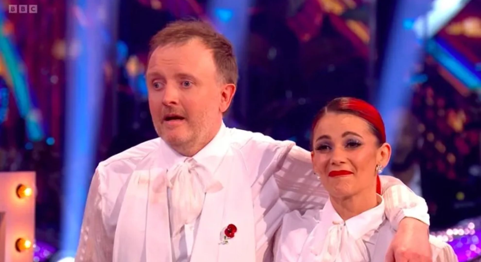 Dianne Buswell and Chris McCausland on Strictly