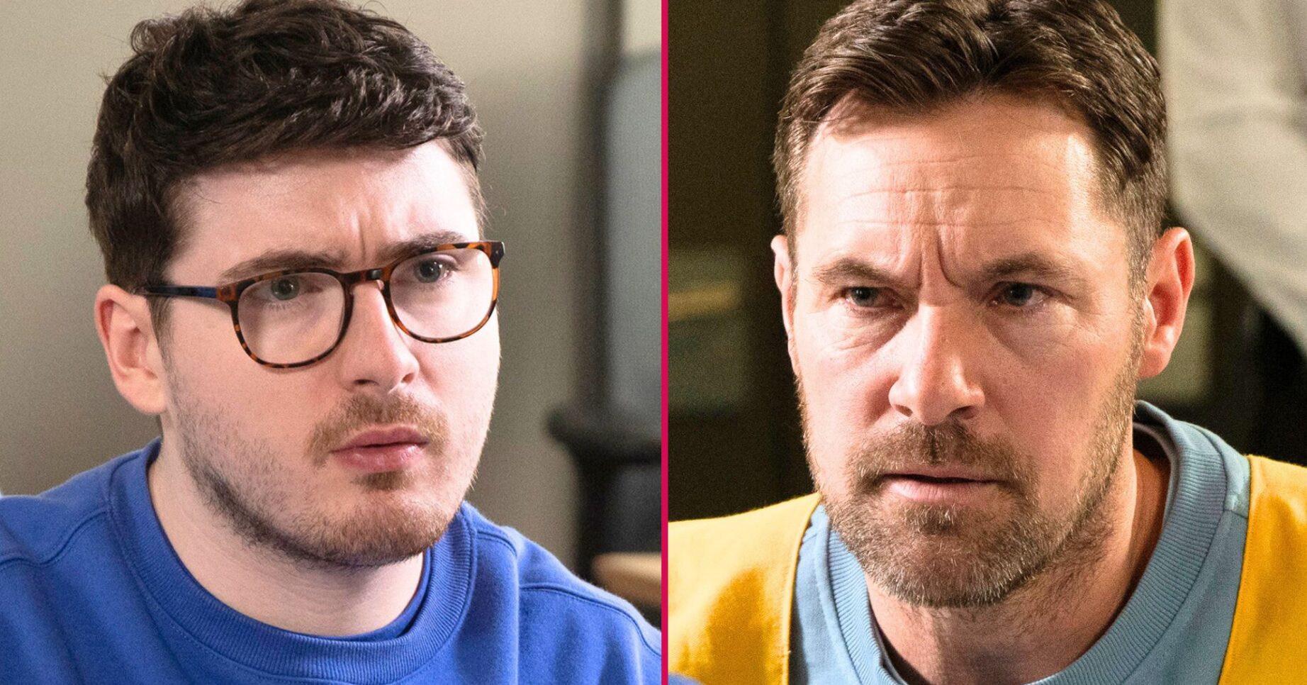 Coronation Street's Rob, Bobby split pic