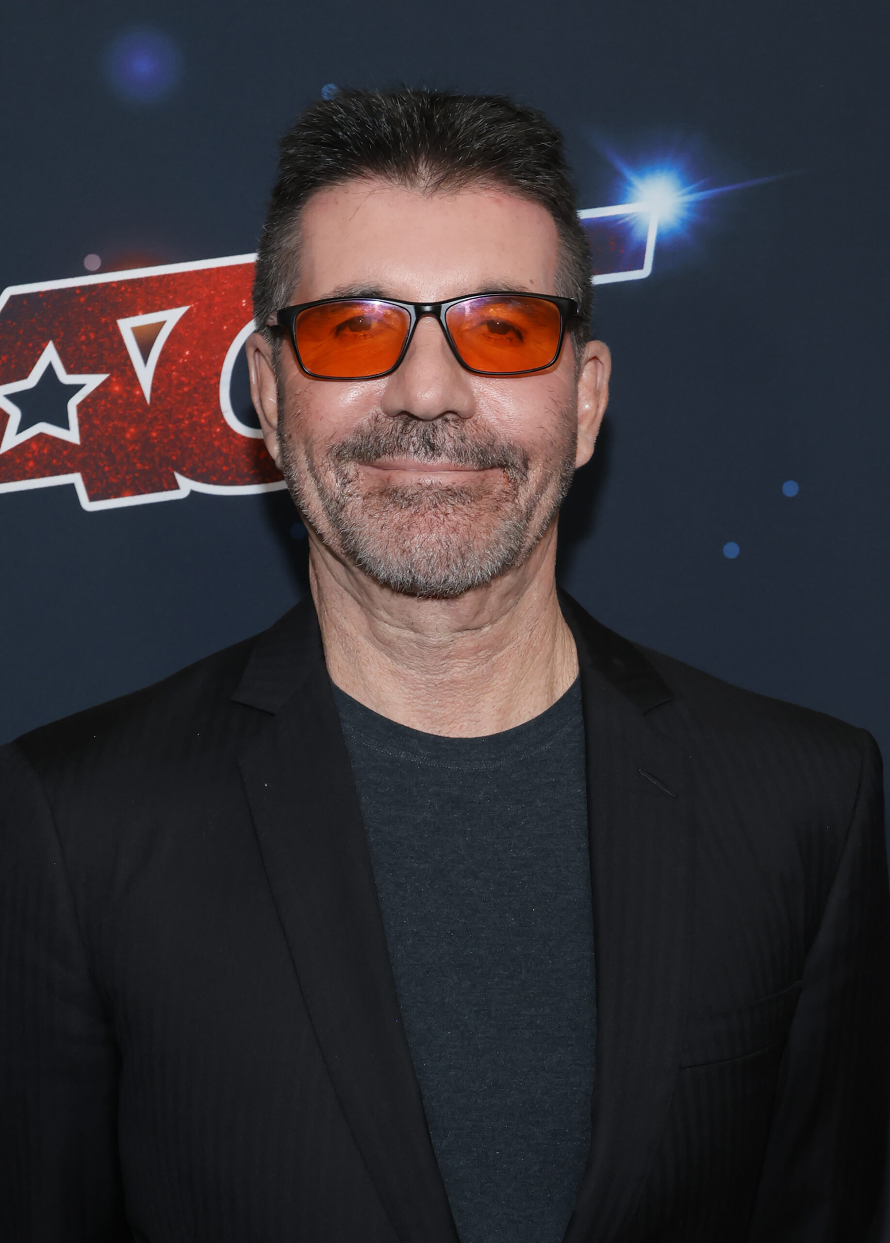 Simon Cowell on the red carpet