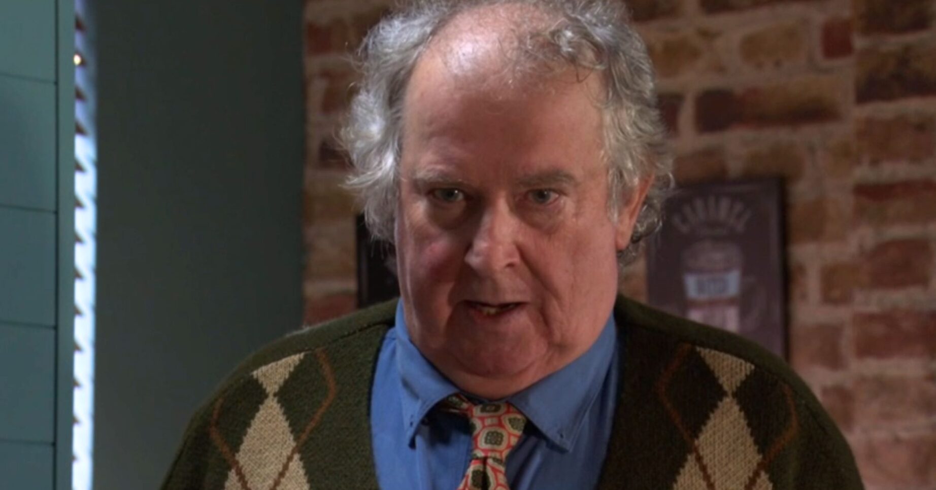 Nigel looks confused on EastEnders (Credit: BBC)