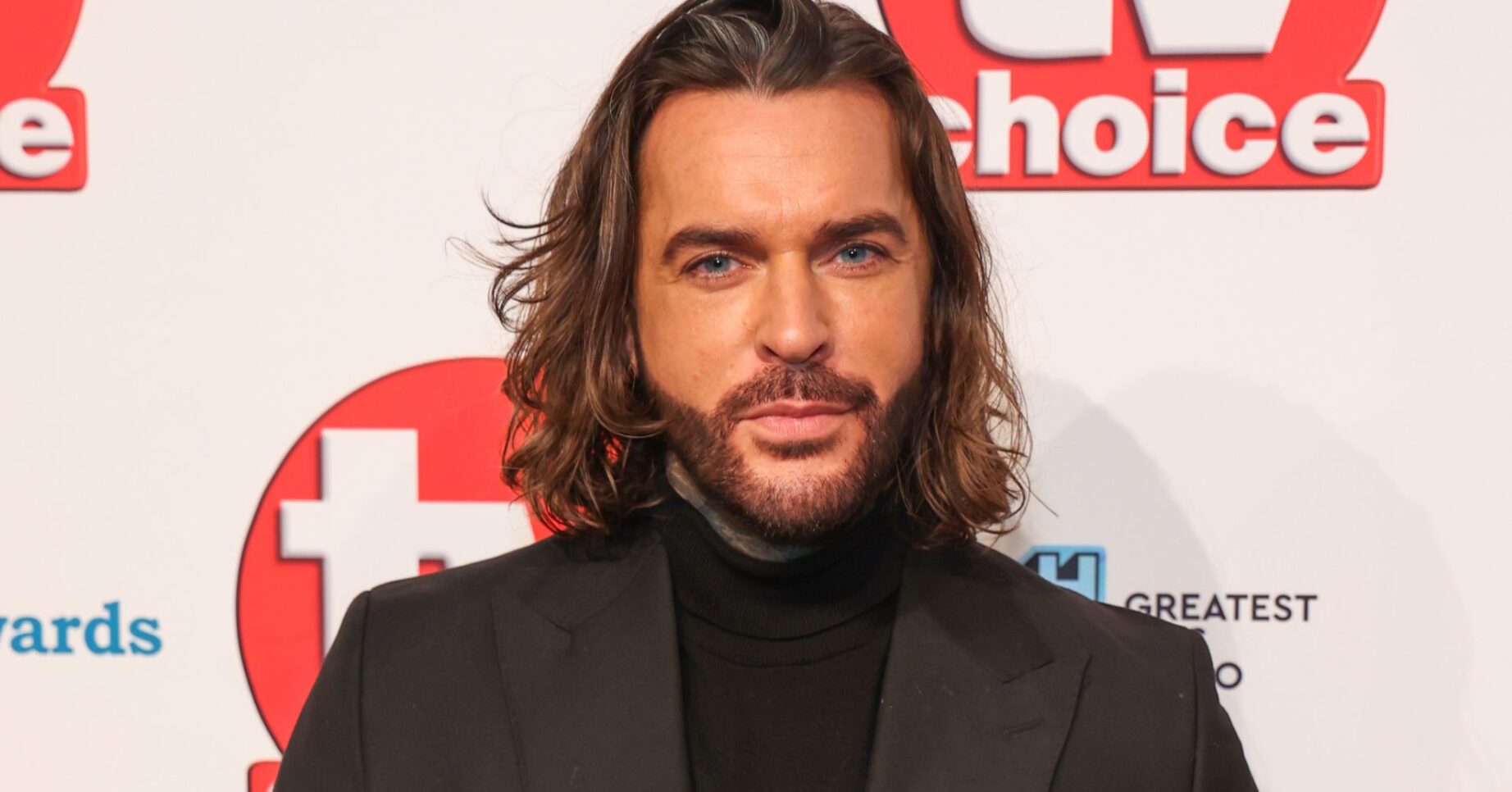 Pete Wicks on the red carpet