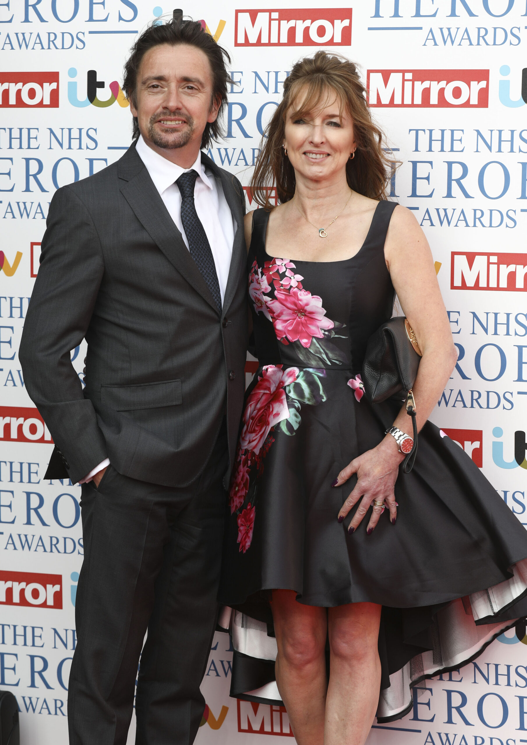 Richard and his wife smiling