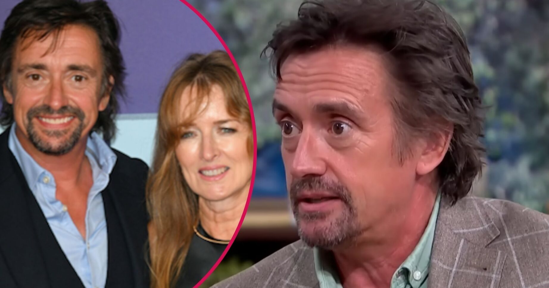 Richard Hammond and his wife posing
