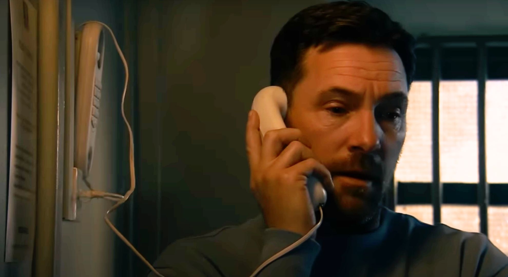 Rob Donovan on phone call from prison