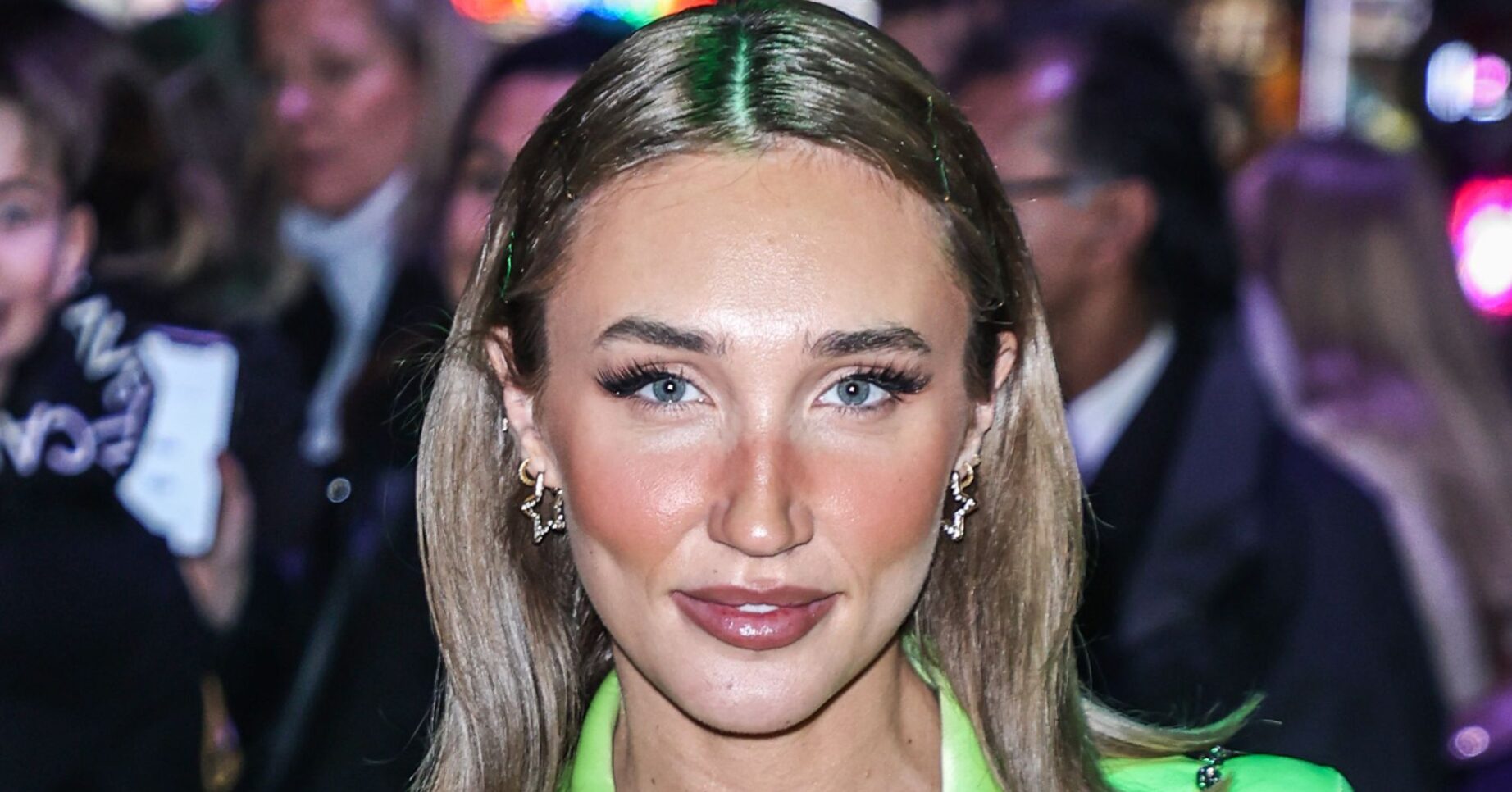 Megan Mckenna on the red carpet