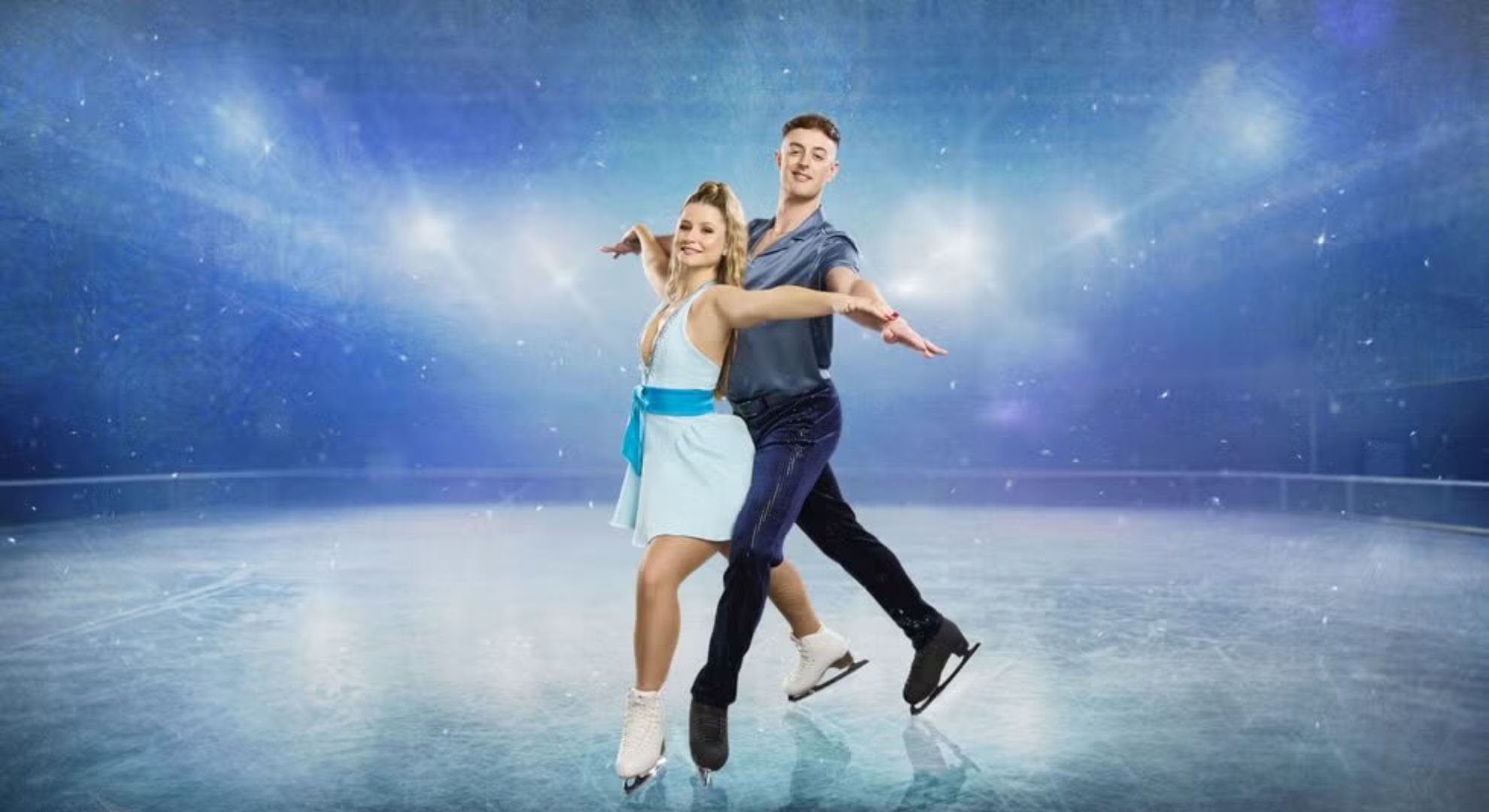 Mollie Pearce and Colin Grafton Dancing On Ice promo photo