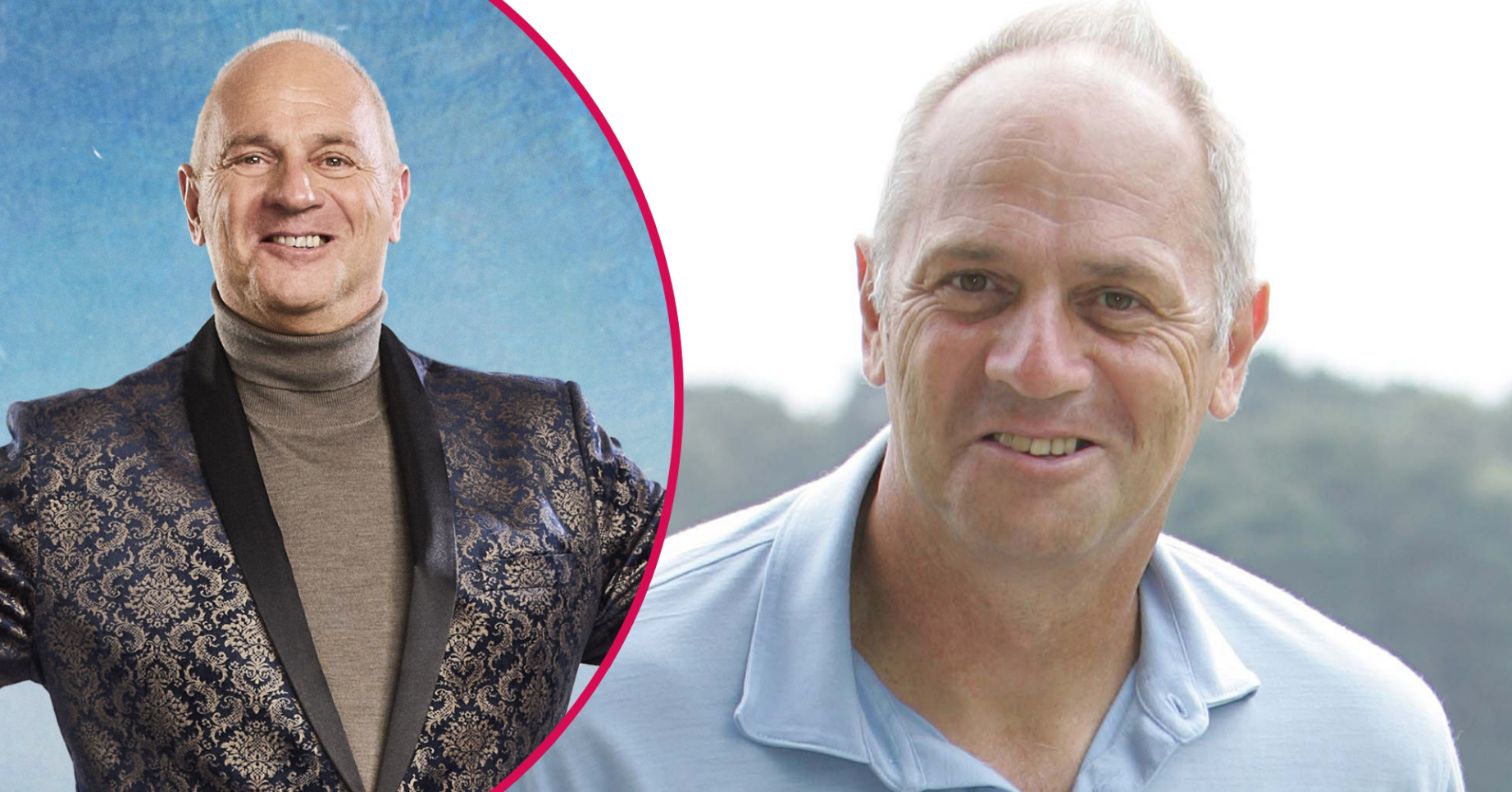 Sir Steve Redgrave smiling and on Dancing On Ice