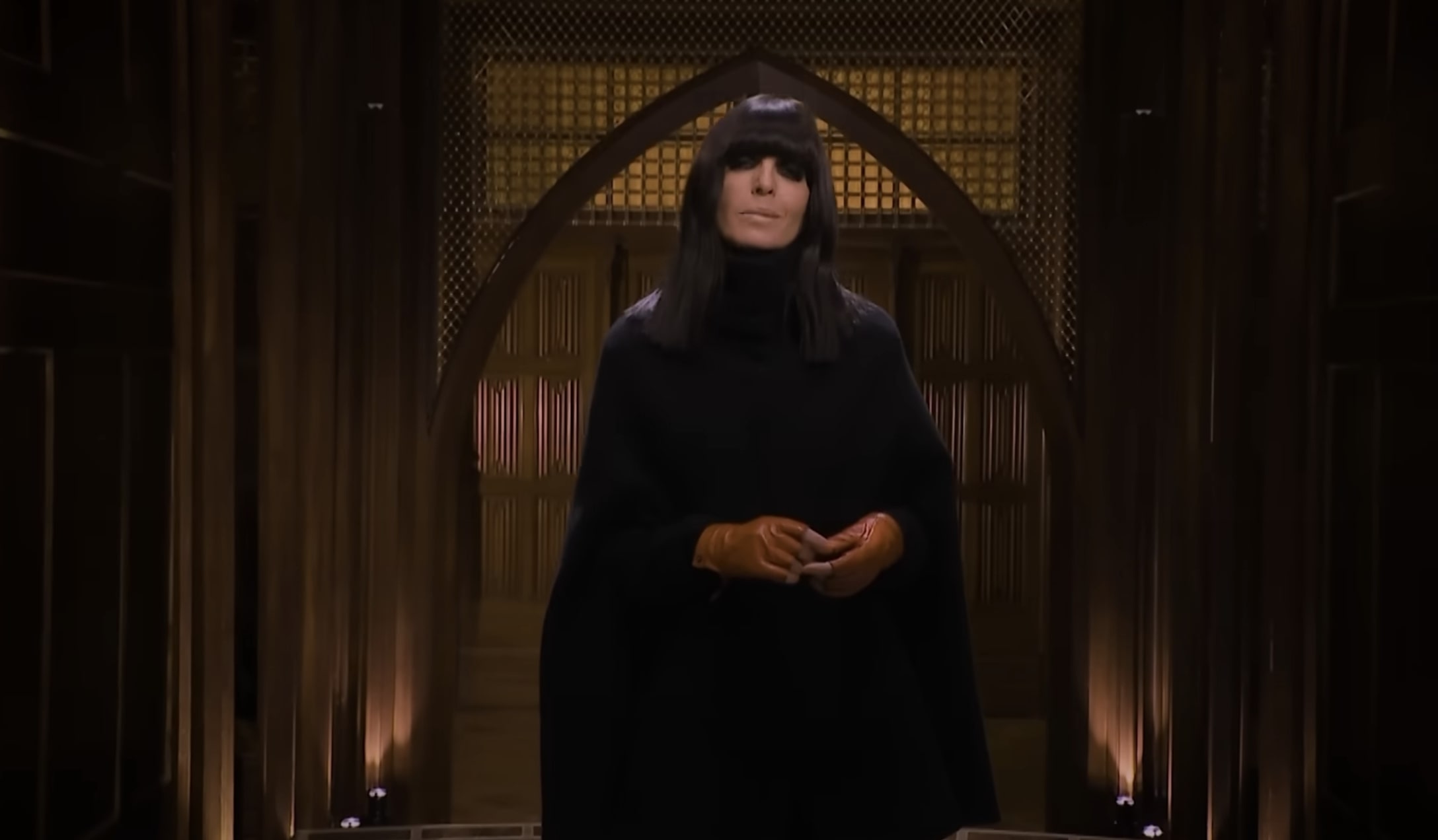 Claudia Winkleman in The Traitors season 3