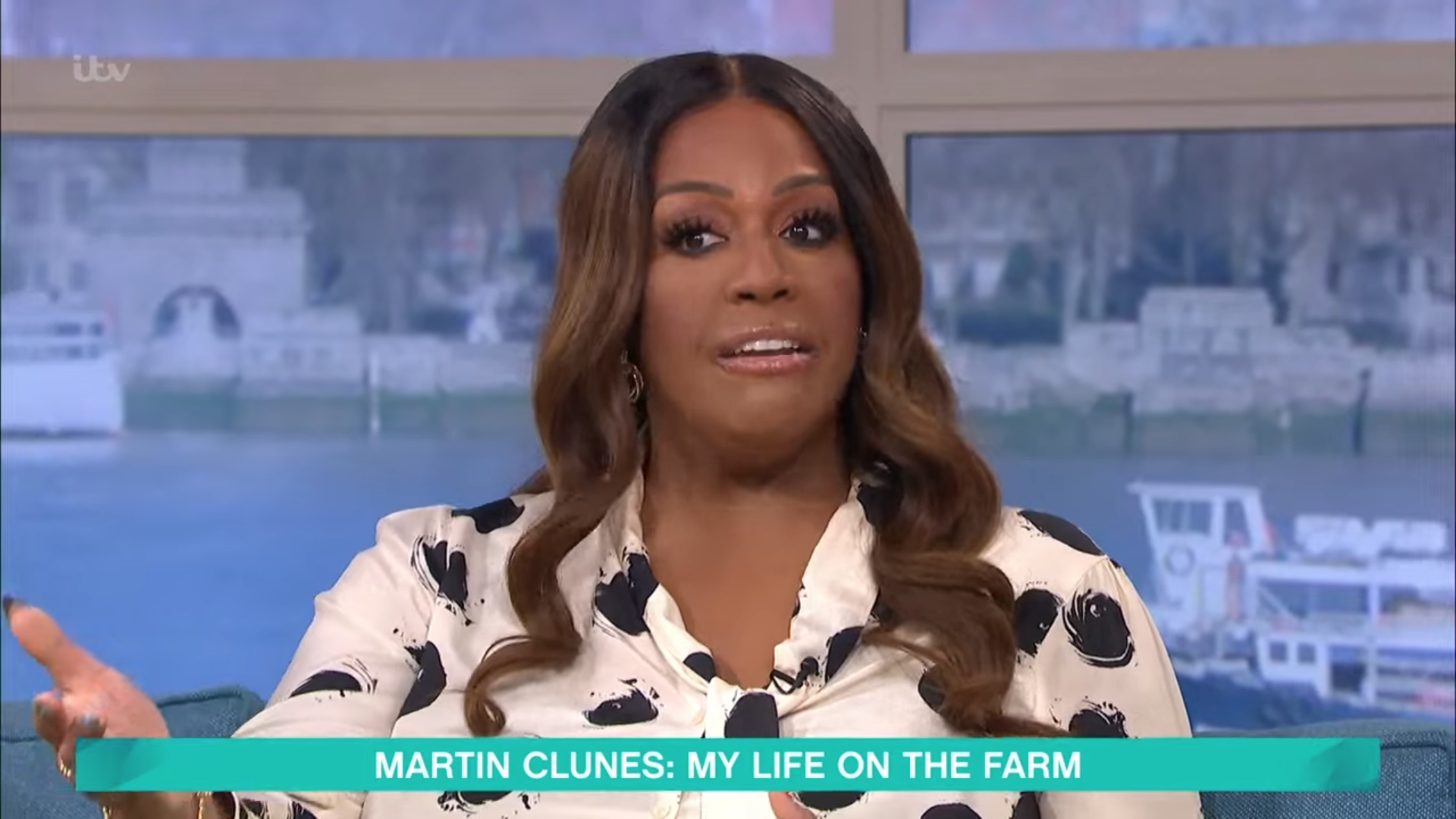 Alison Hammond presenting This Morning