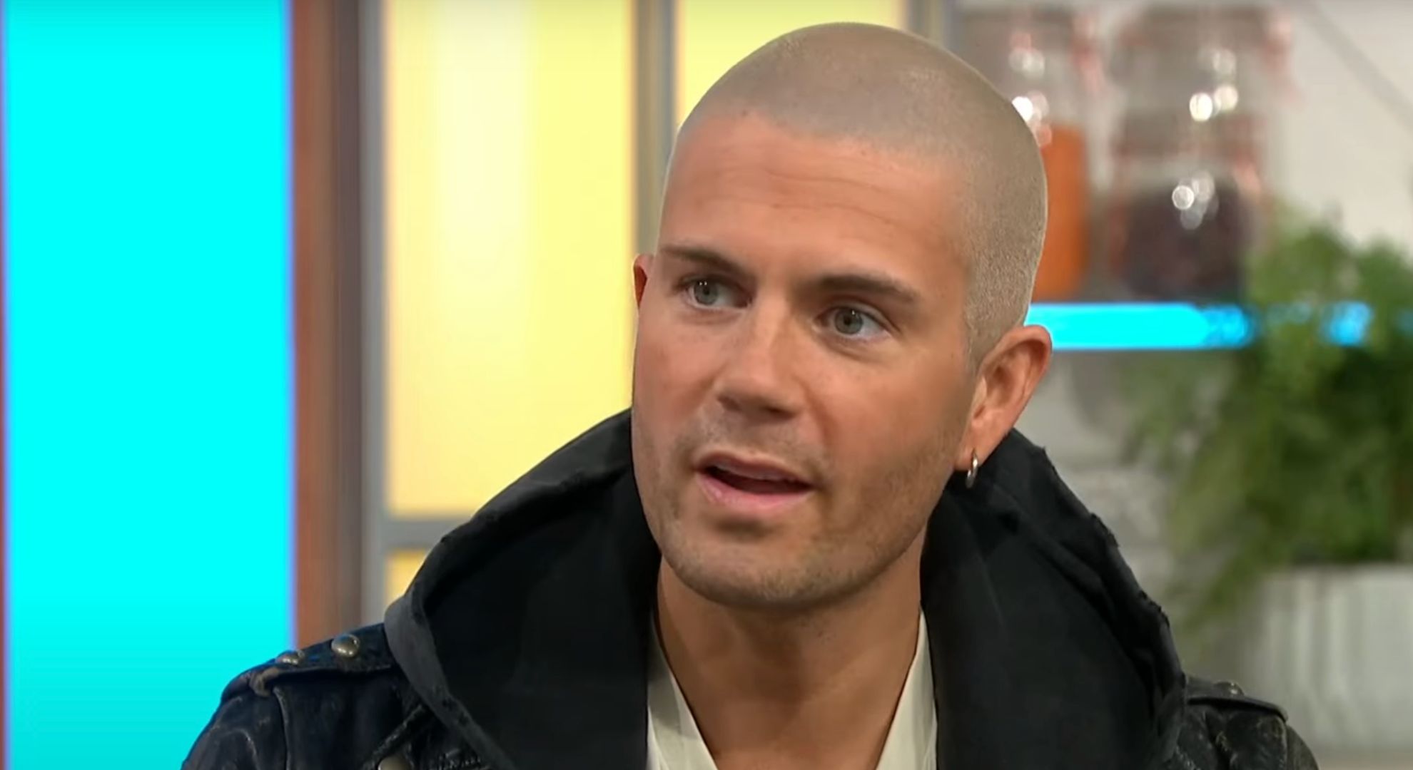 Max George speaking on Lorraine