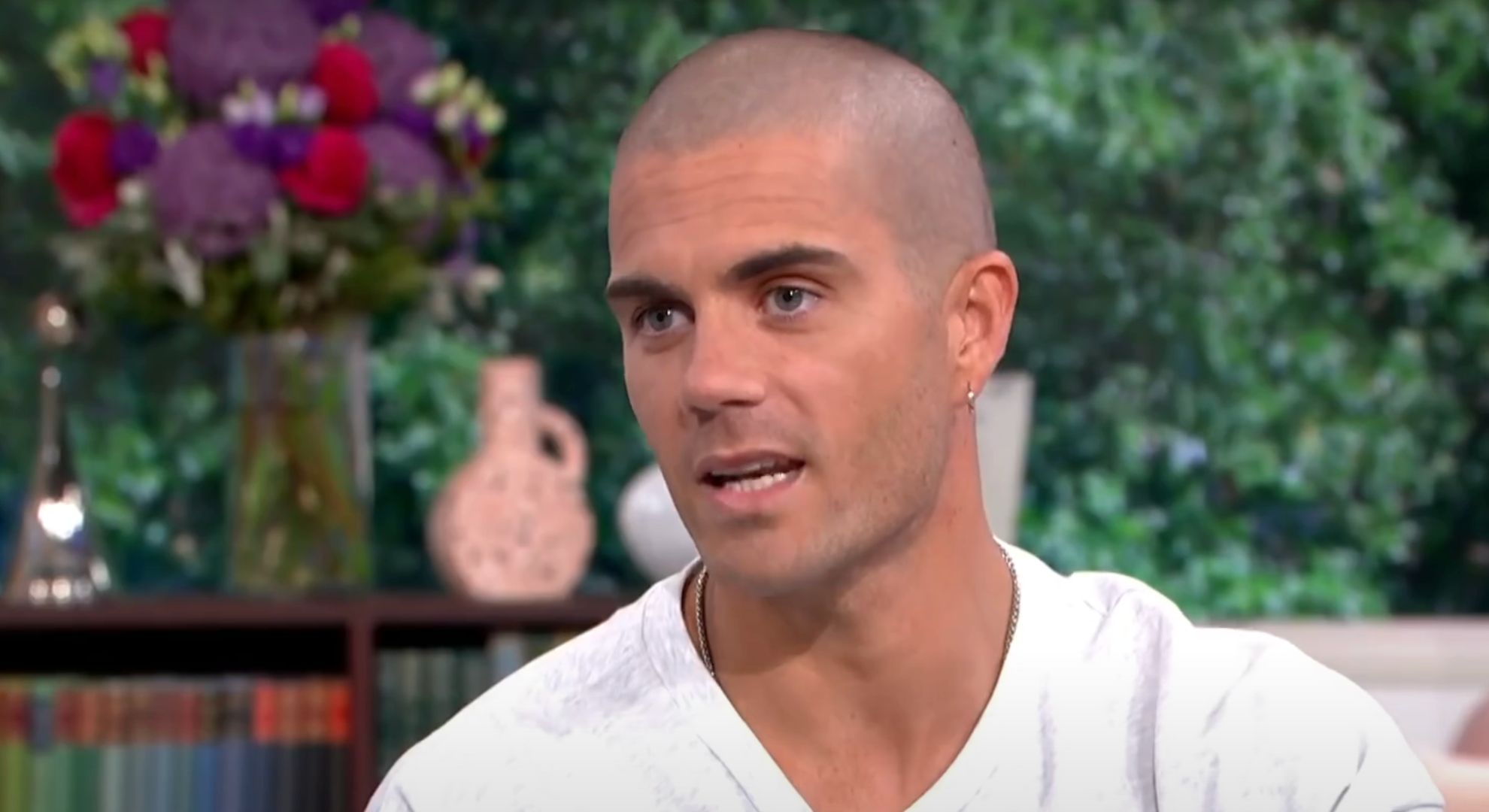 Max George speaking on This Morning 