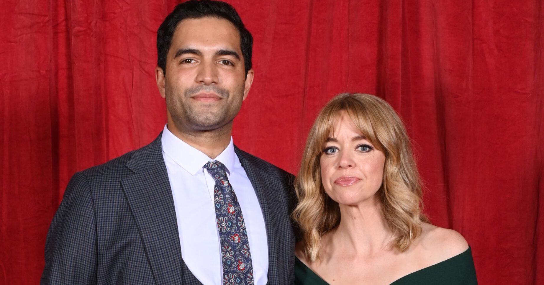 Coronation Street stars Charlie de Melo and Georgia Taylor on red carpet