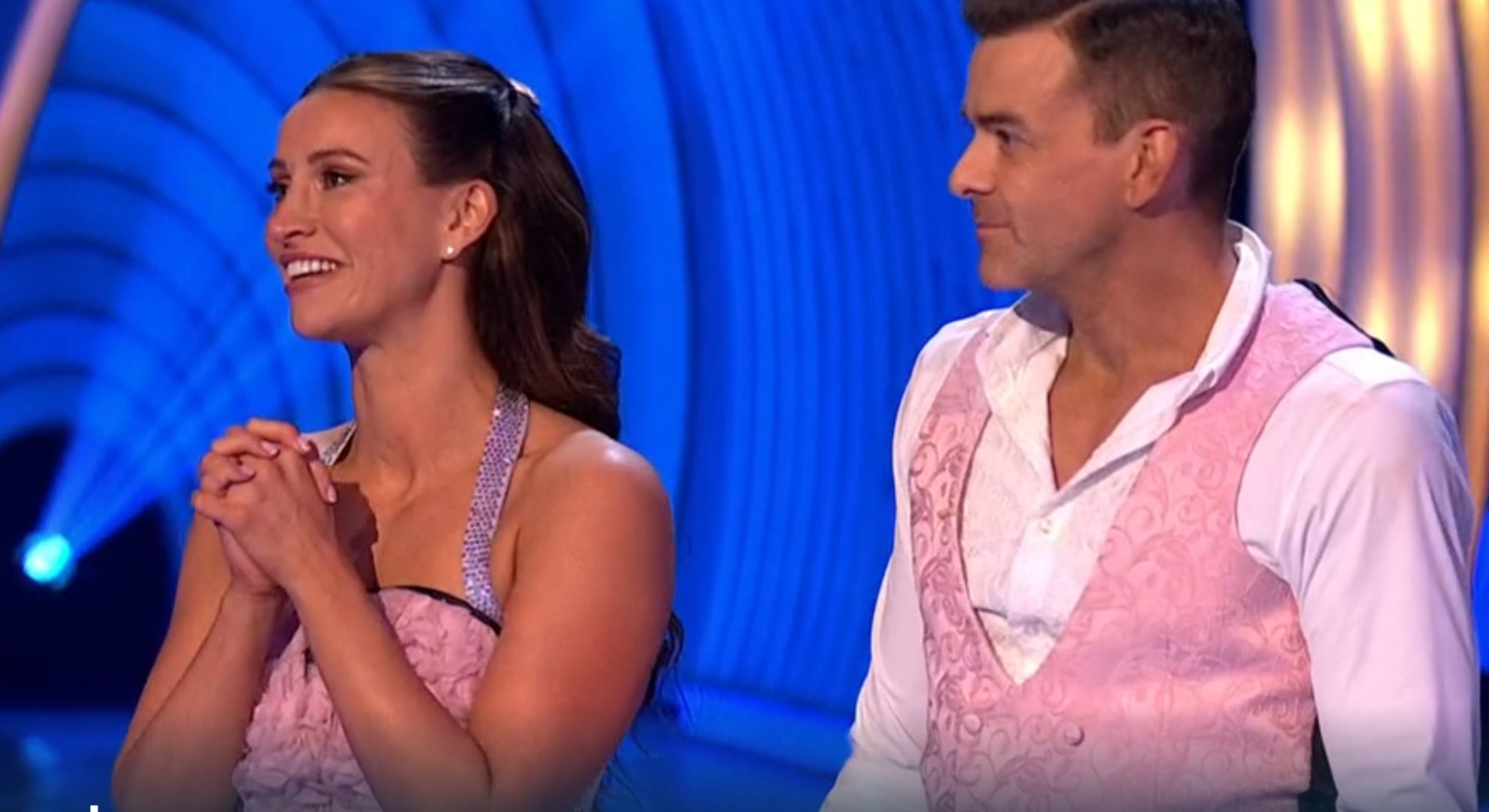 Ferne McCann and Brendyn Hatfield on Dancing On Ice 