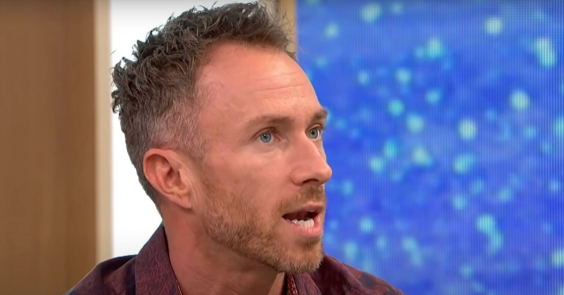 James Jordan speaking on This Morning