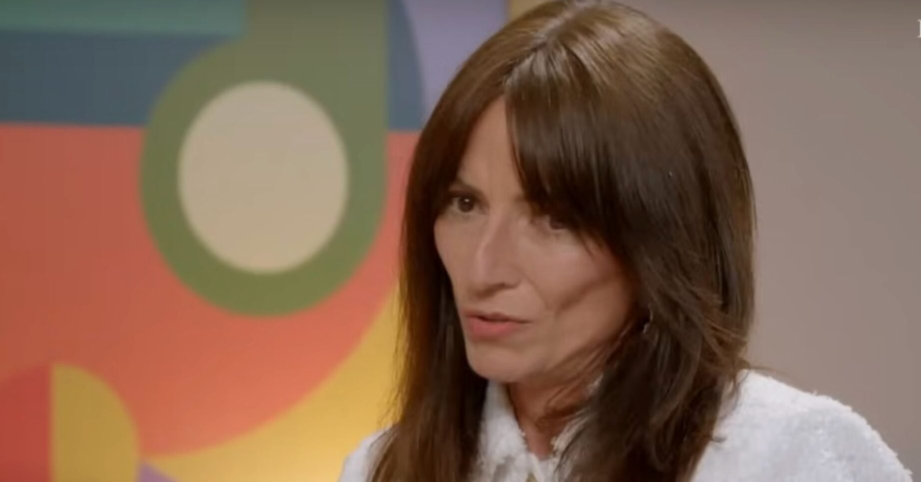 Davina McCall speaking on My Mum, Your Dad