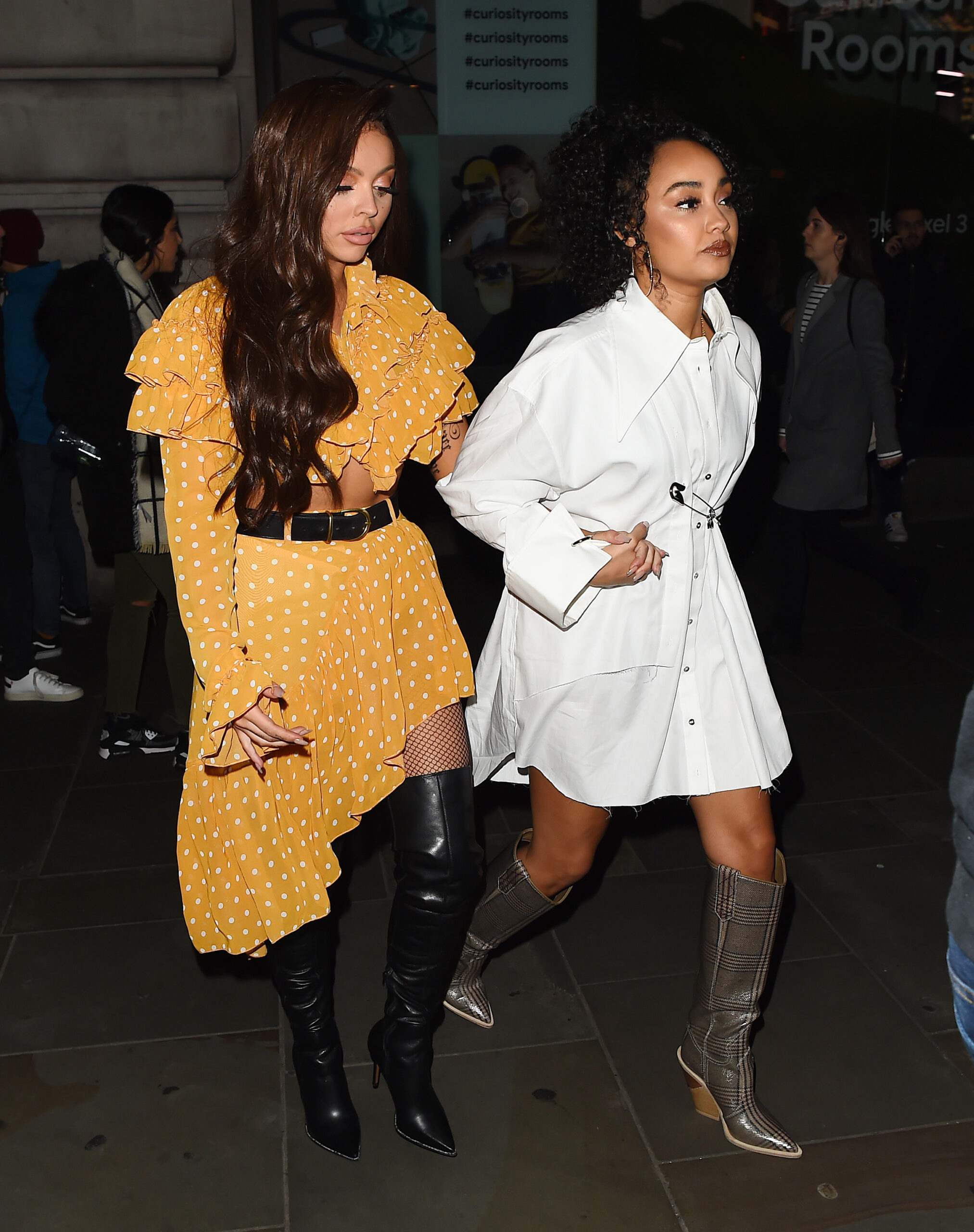 Leigh-Anne and Jesy Little Mix out together
